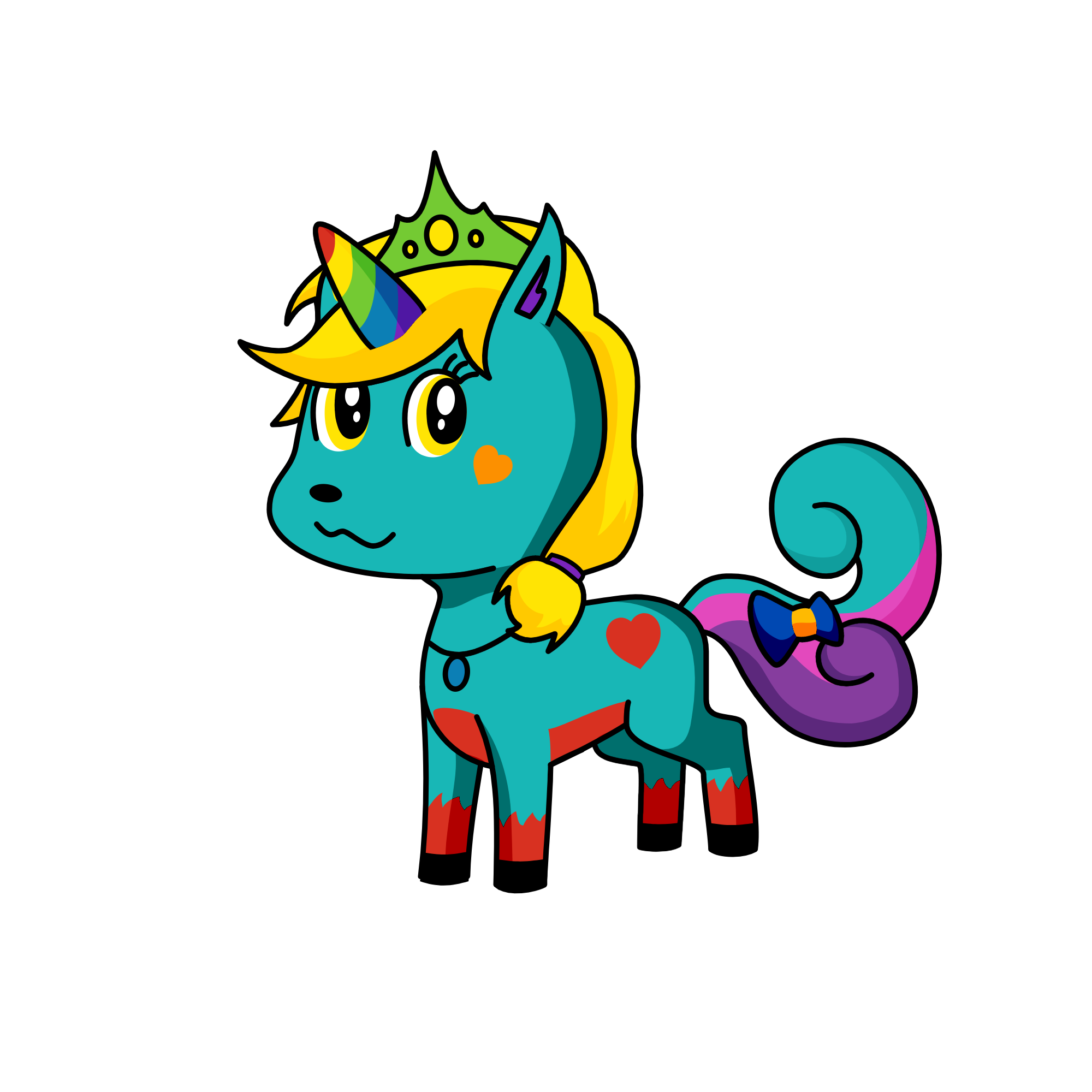 queen of jubilant, the unicorn
