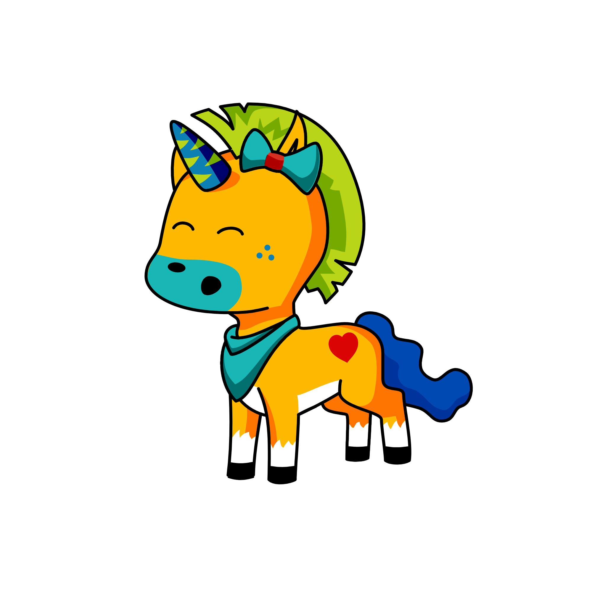 Nabilah, the unicorn