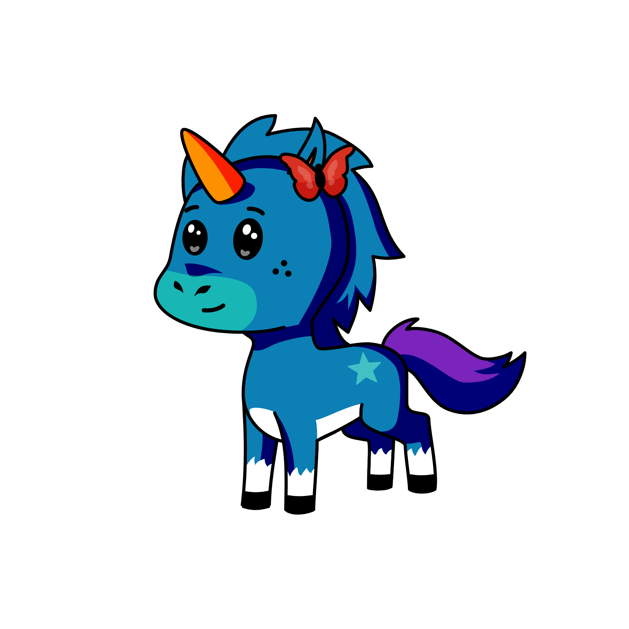 Marisa Burns, the unicorn