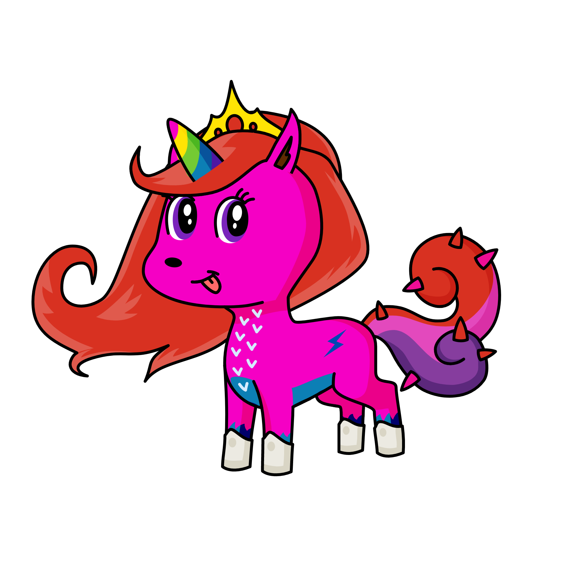 Imani, the unicorn