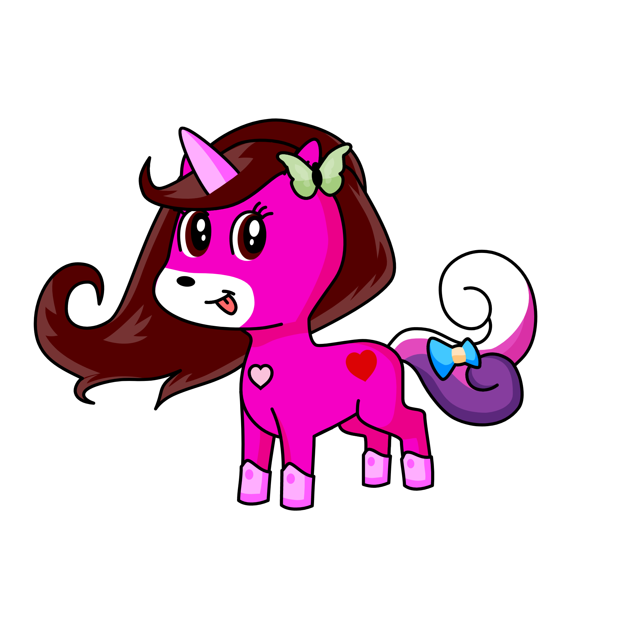 pinkie, the unicorn