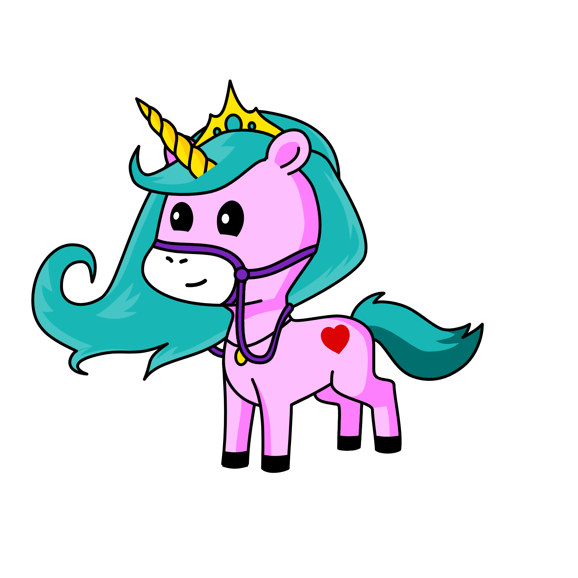princess holly o' hair, the unicorn