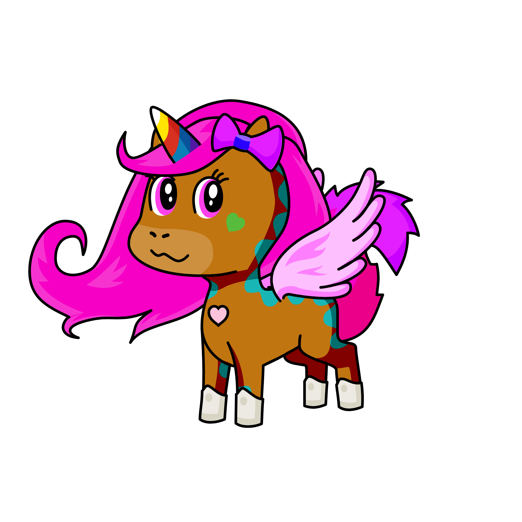 CANDY , the unicorn