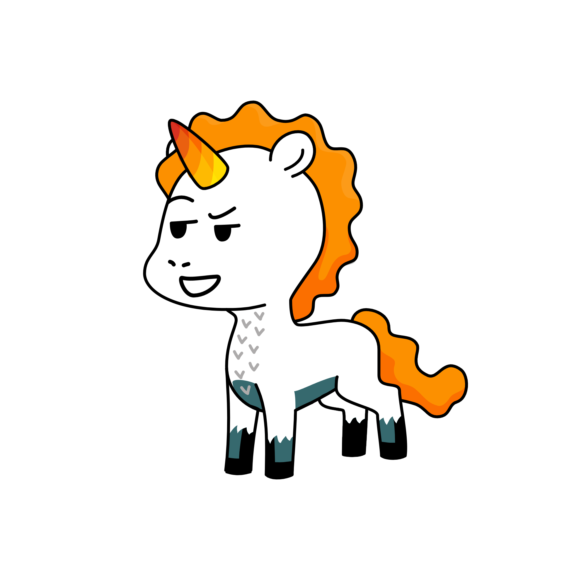 Tage, the unicorn