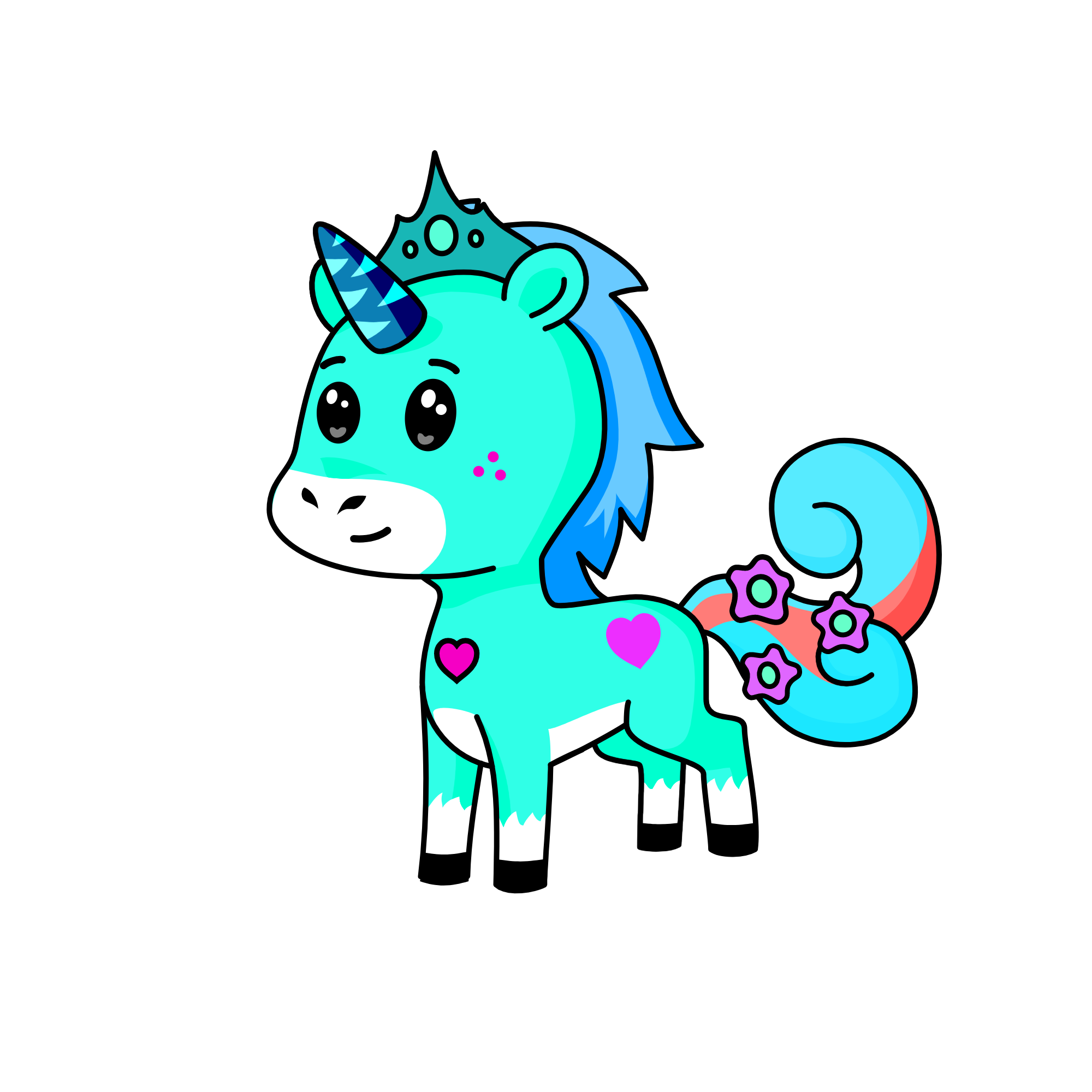fluffy jr., the unicorn