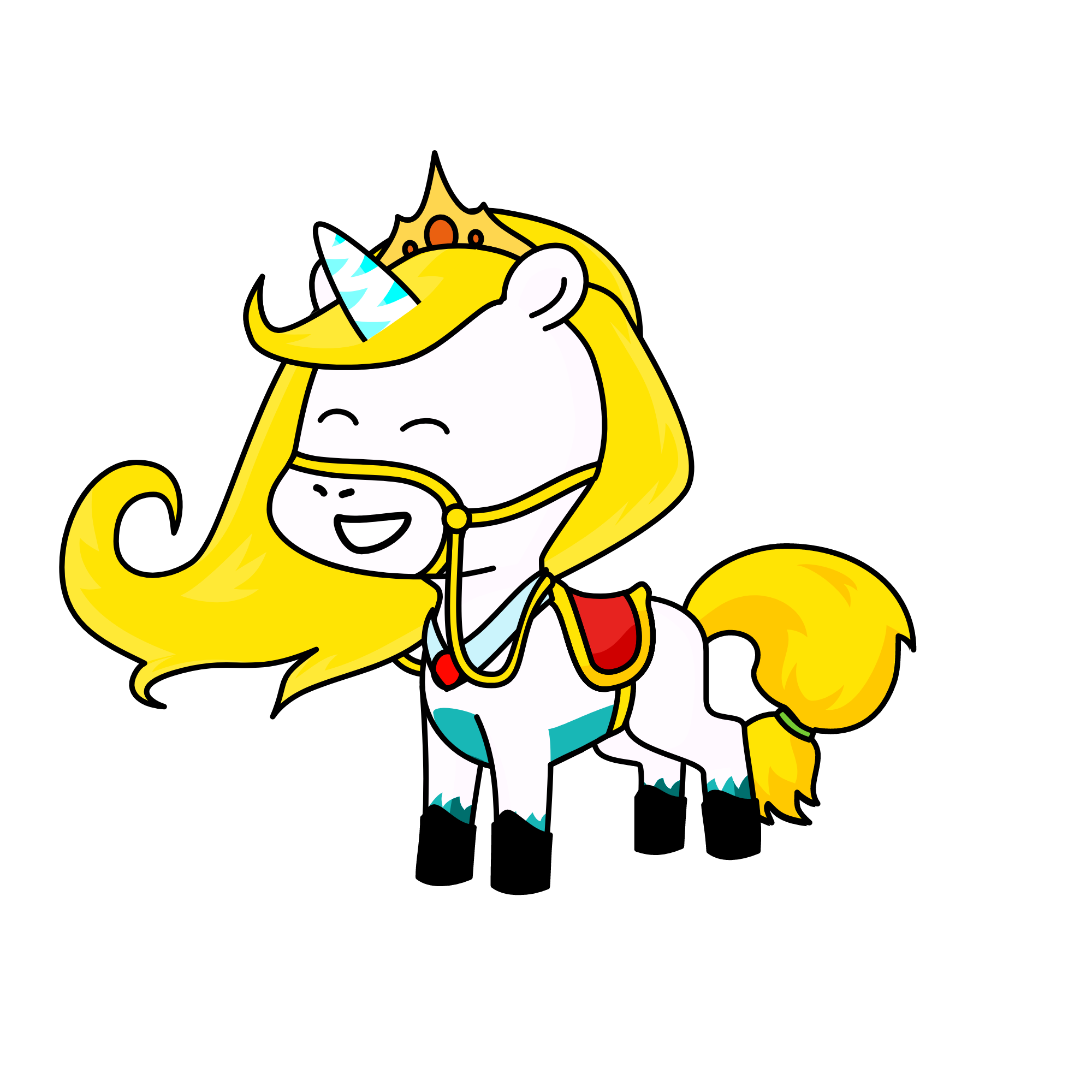 Snowy, the unicorn