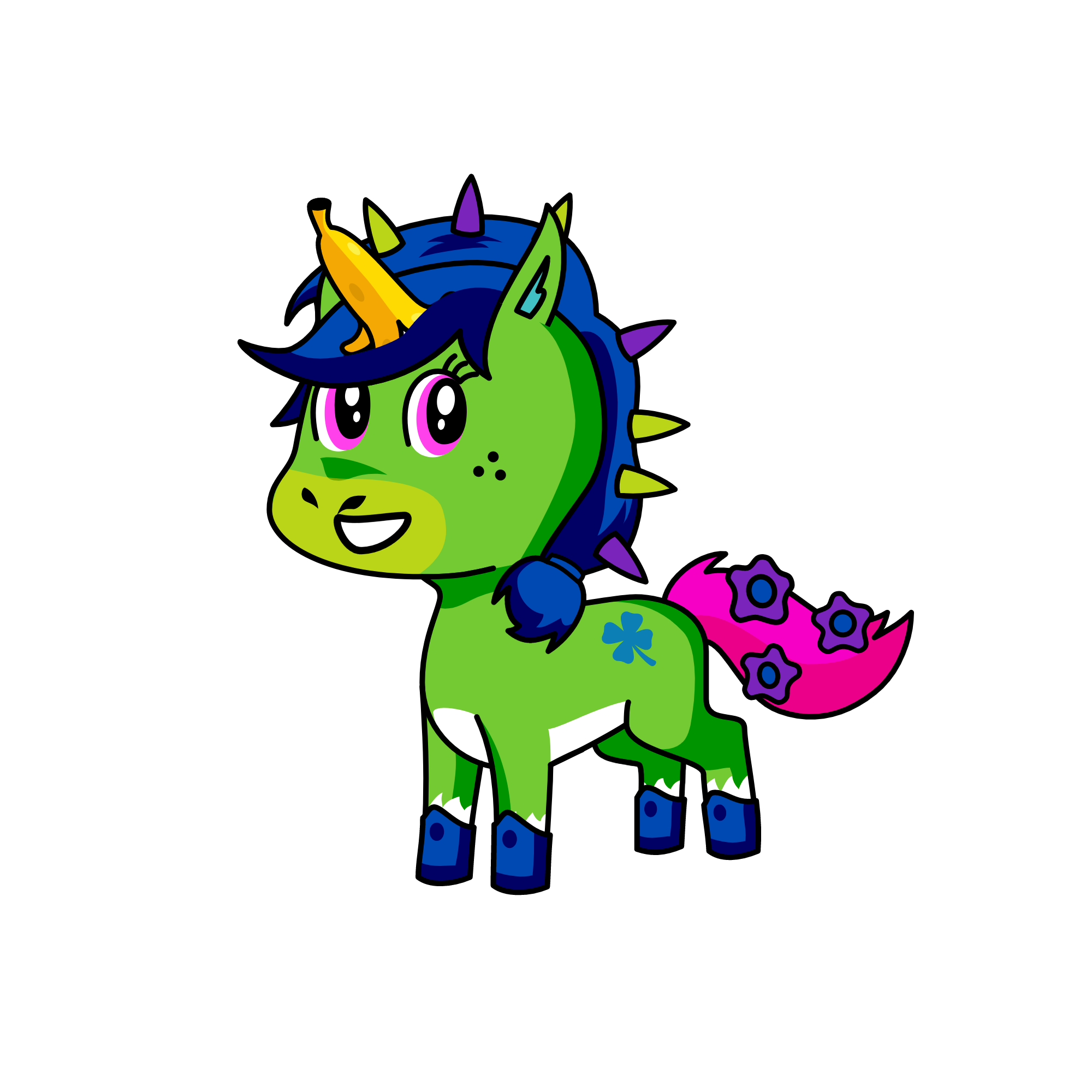 sparkles, the unicorn