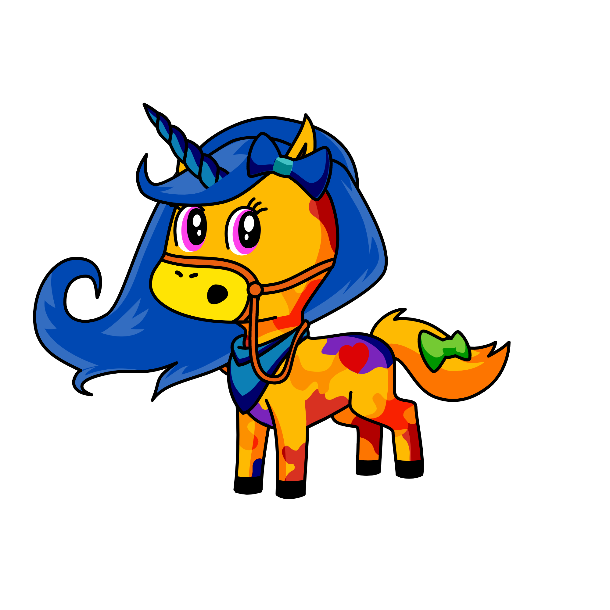 HORNA , the unicorn