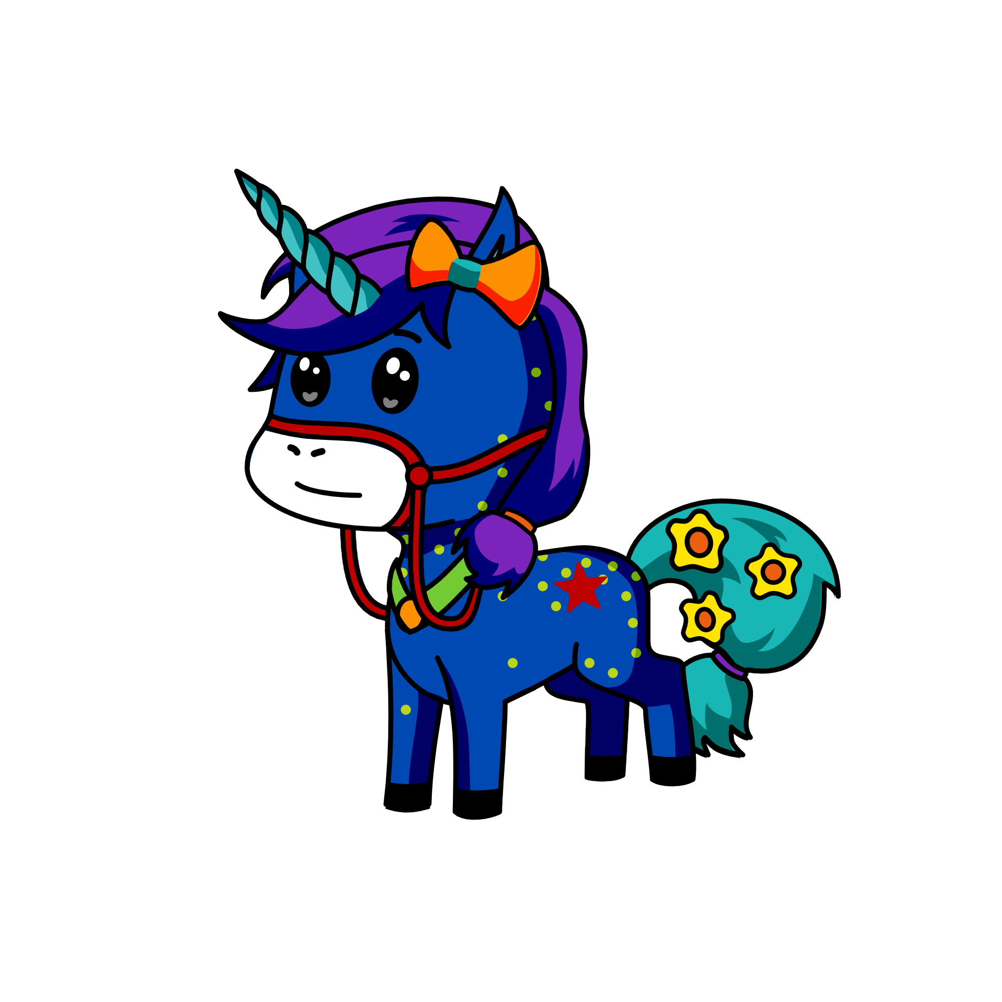 Dazzle , the unicorn