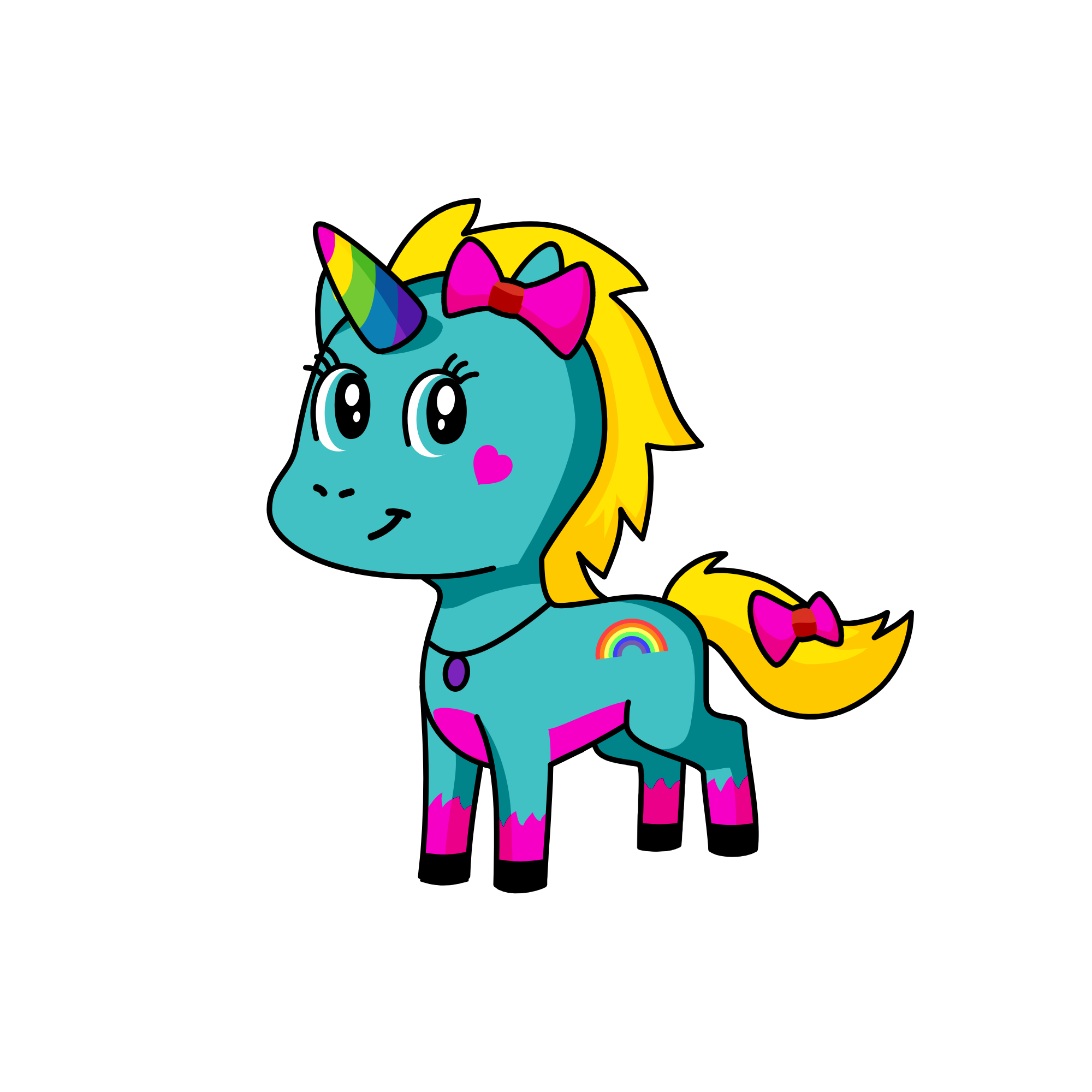 fluffy, the unicorn