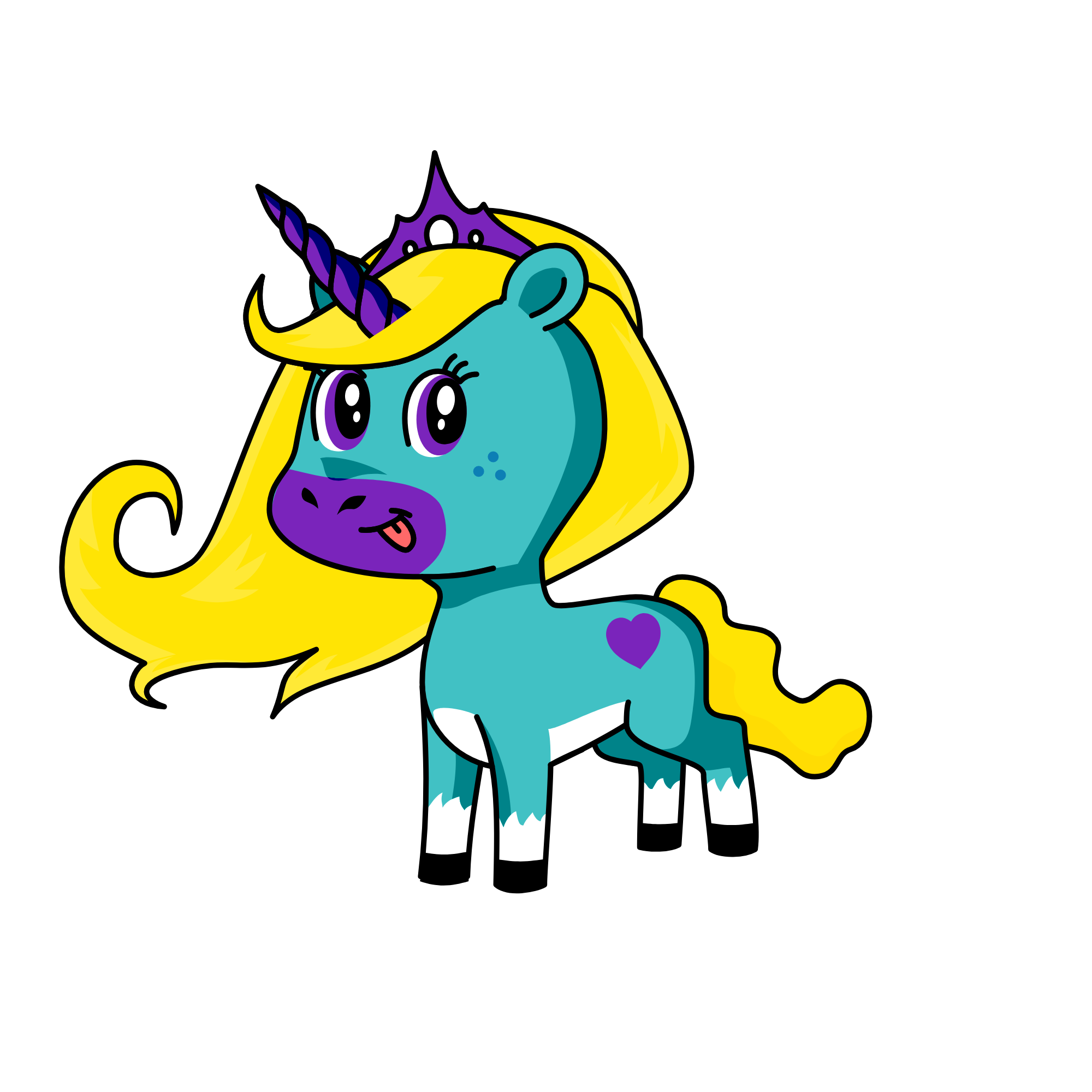 madonna, the unicorn