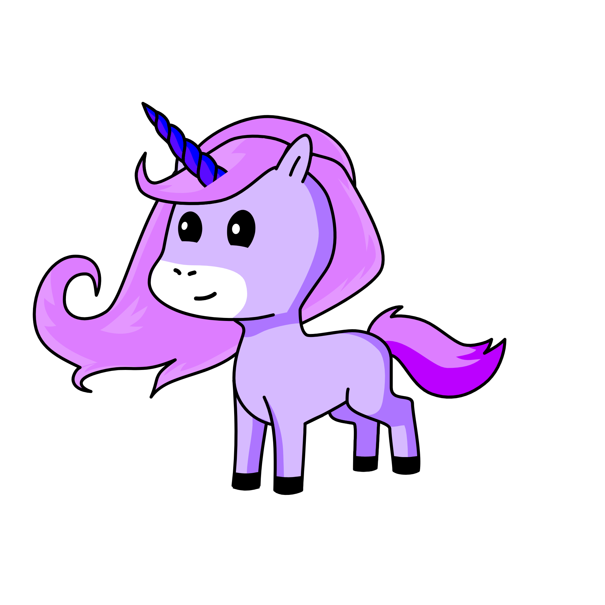 rose, the unicorn