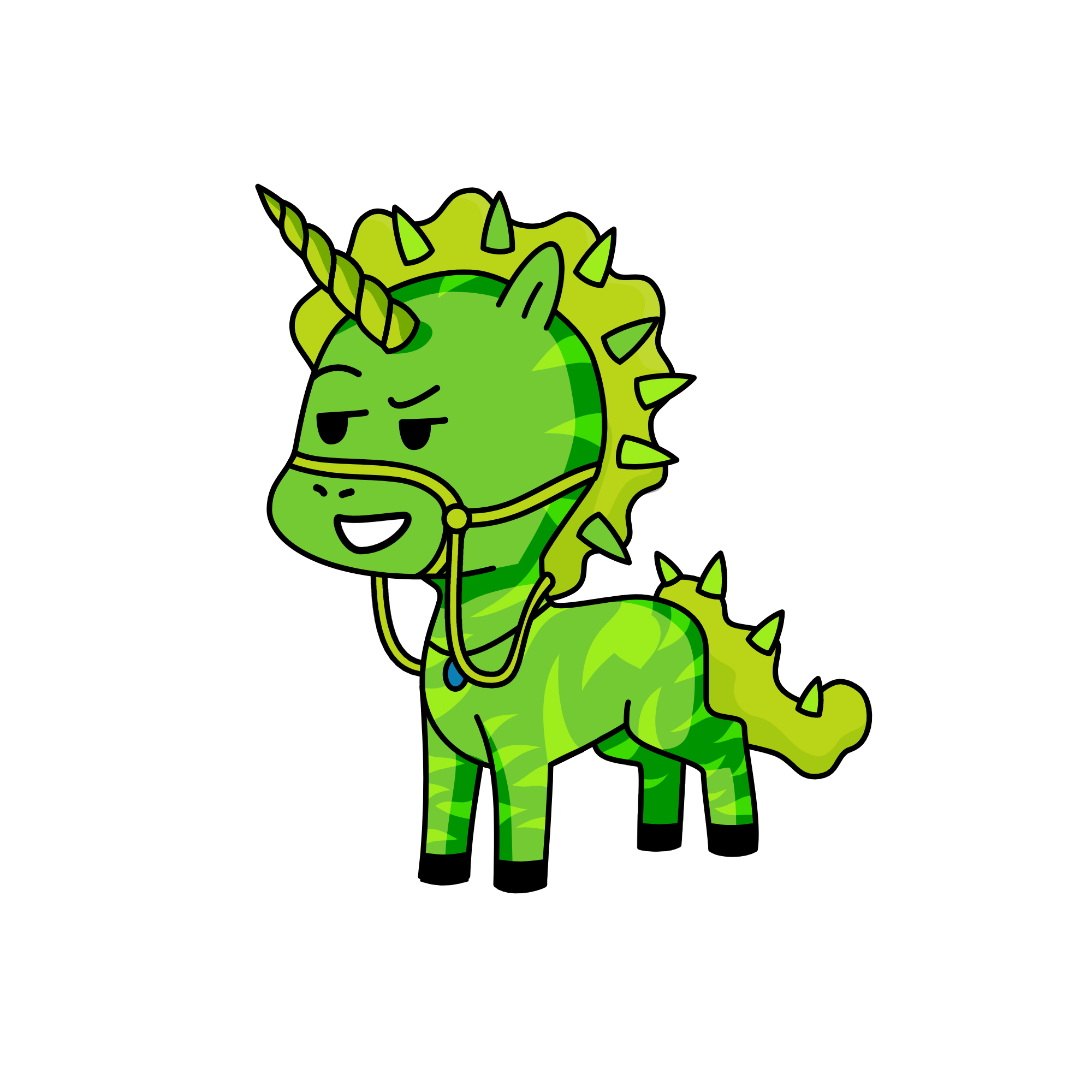 ñ, the unicorn