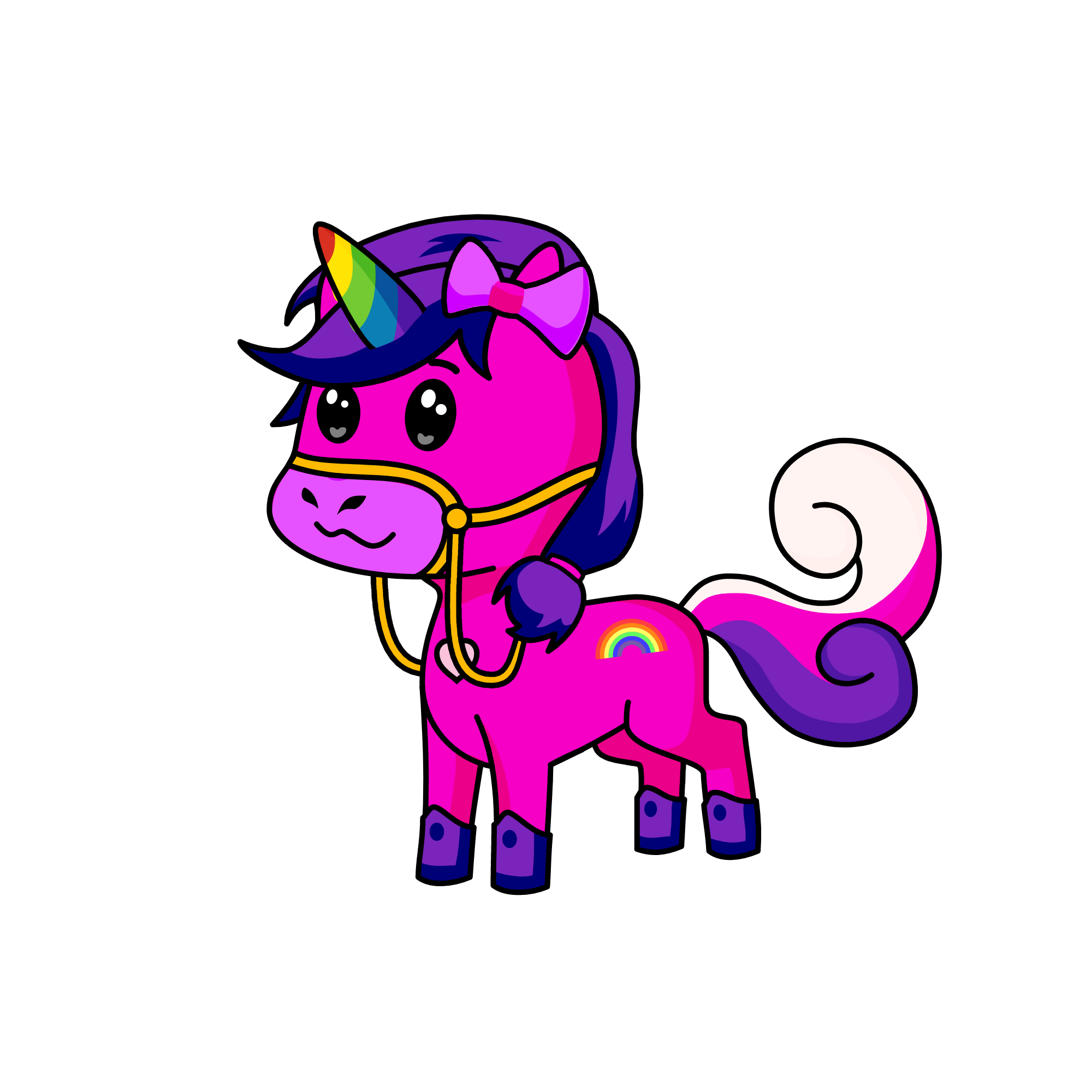 Rainbow Sparkles, the unicorn