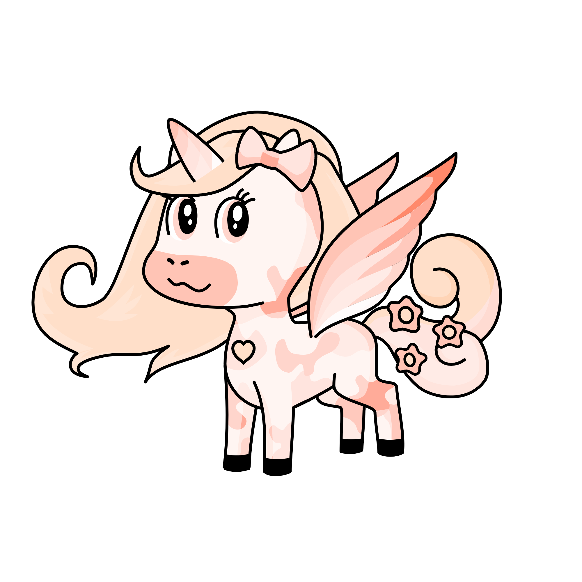 Sakura, the unicorn