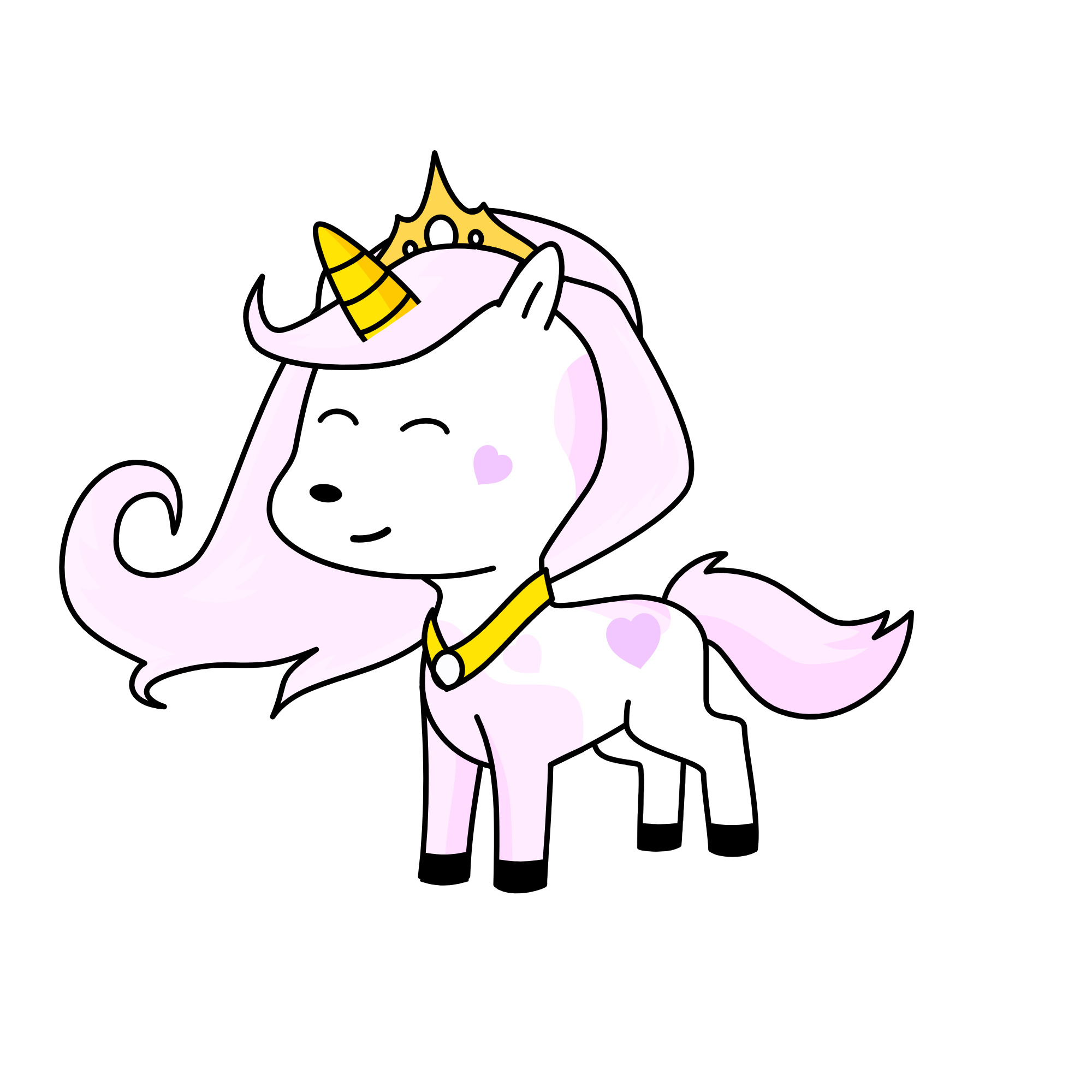 Hi! Im Angel, Im A Guardian. Are You Asking Me Why I Don't Have Wings? Well, Im Sepsed To Have Wings, the unicorn