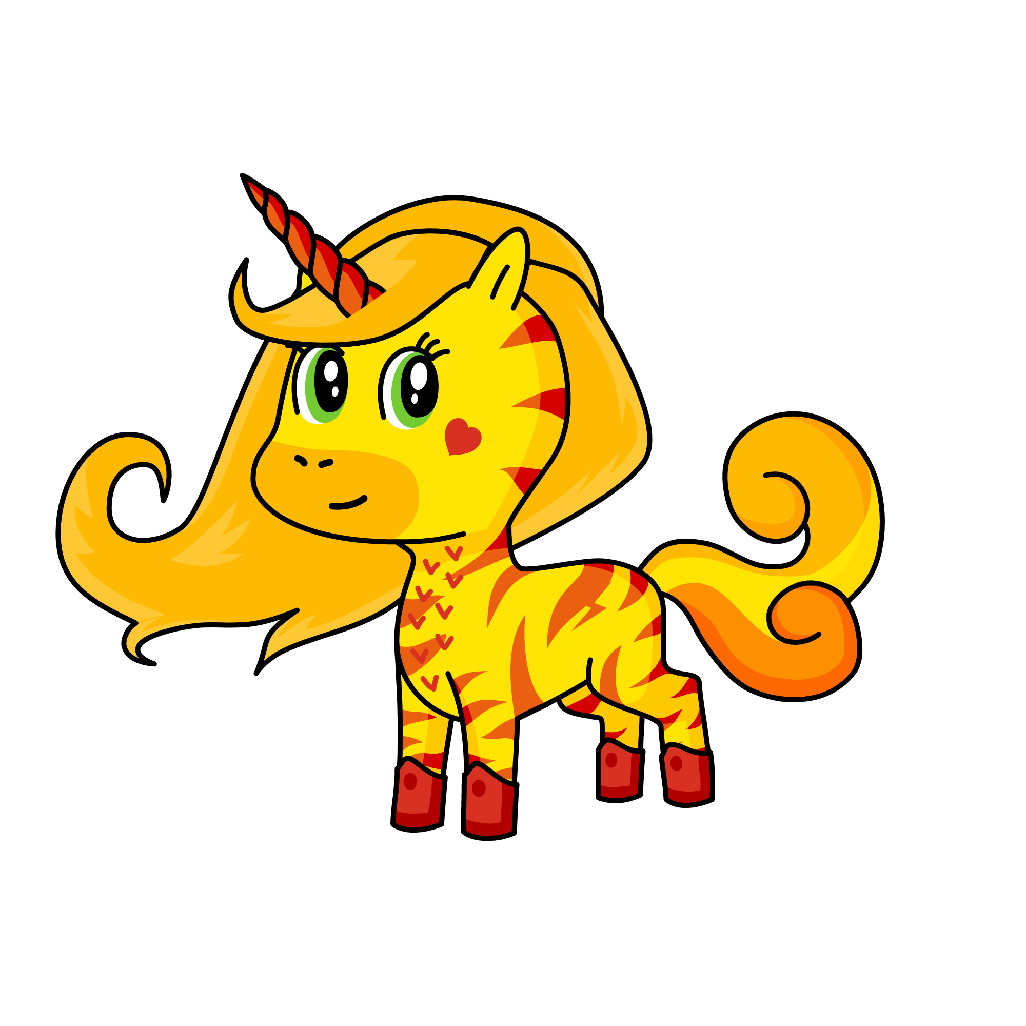 misty, the unicorn