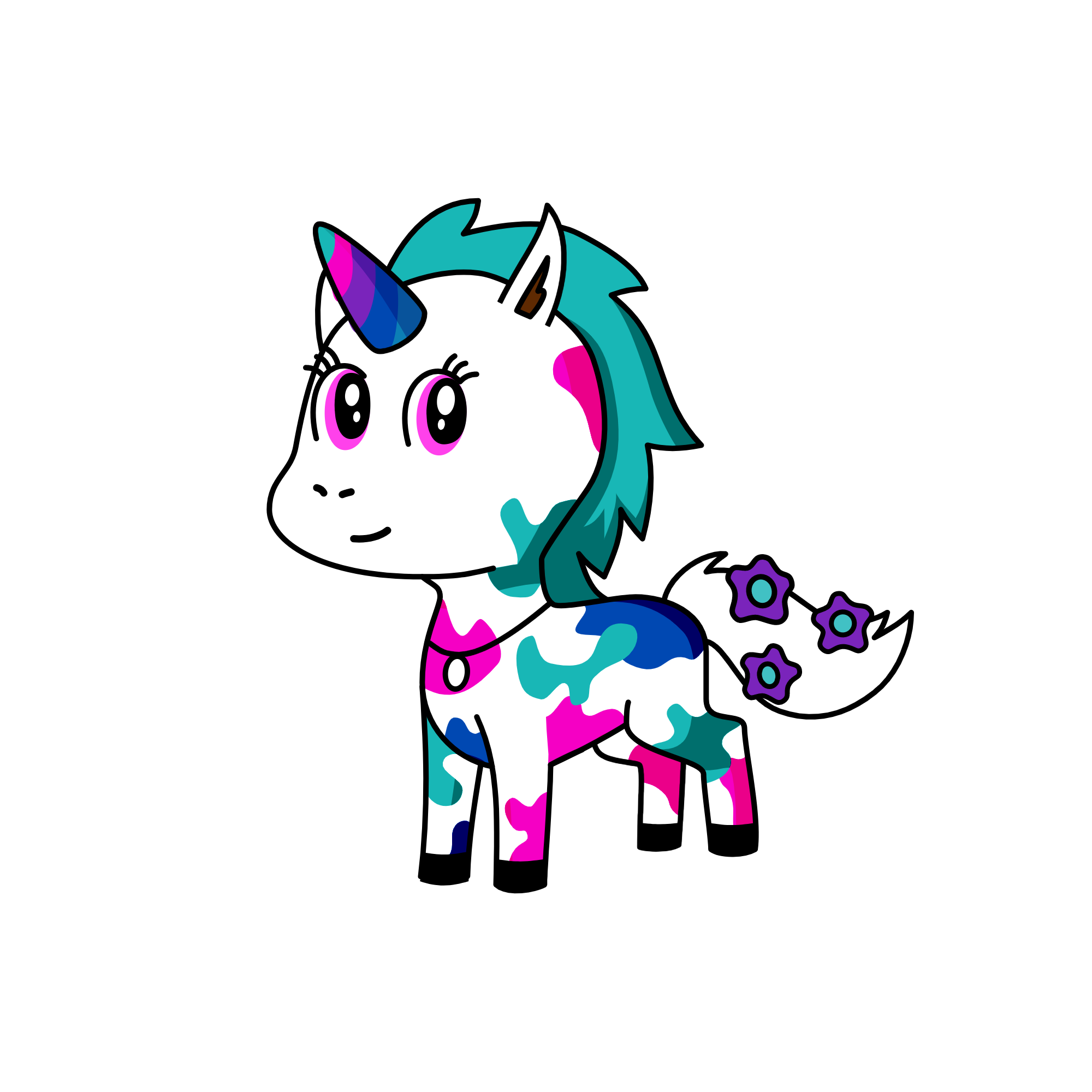 Unicorny, the unicorn