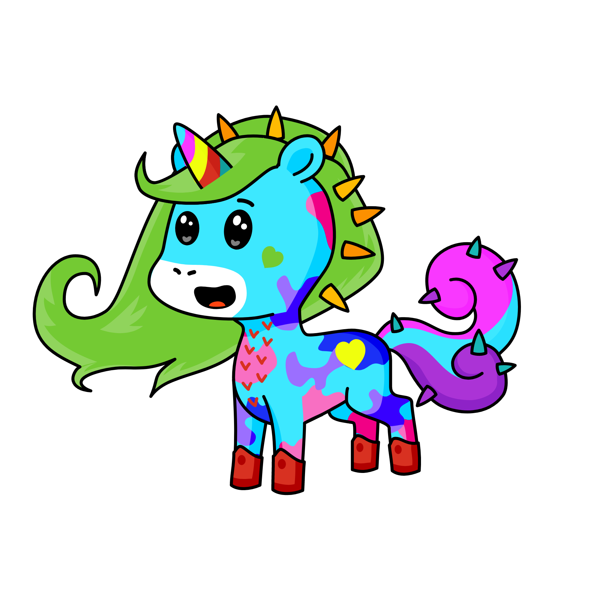Bolita de Azúcar, the unicorn