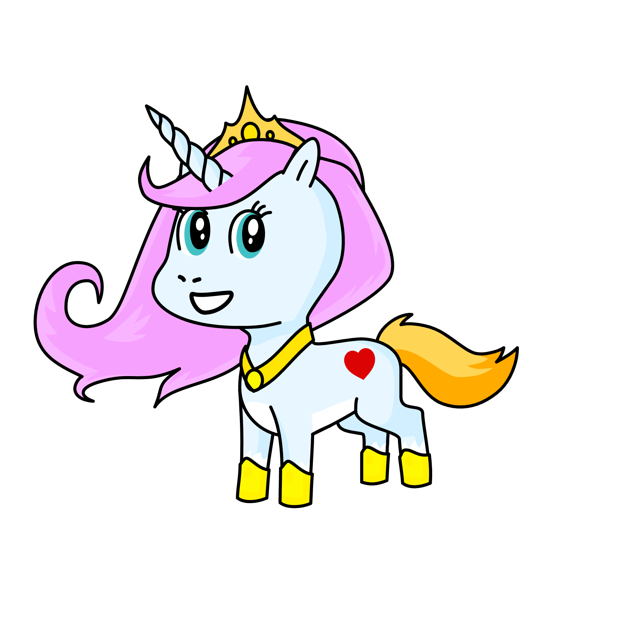 Princess Celestia, the unicorn