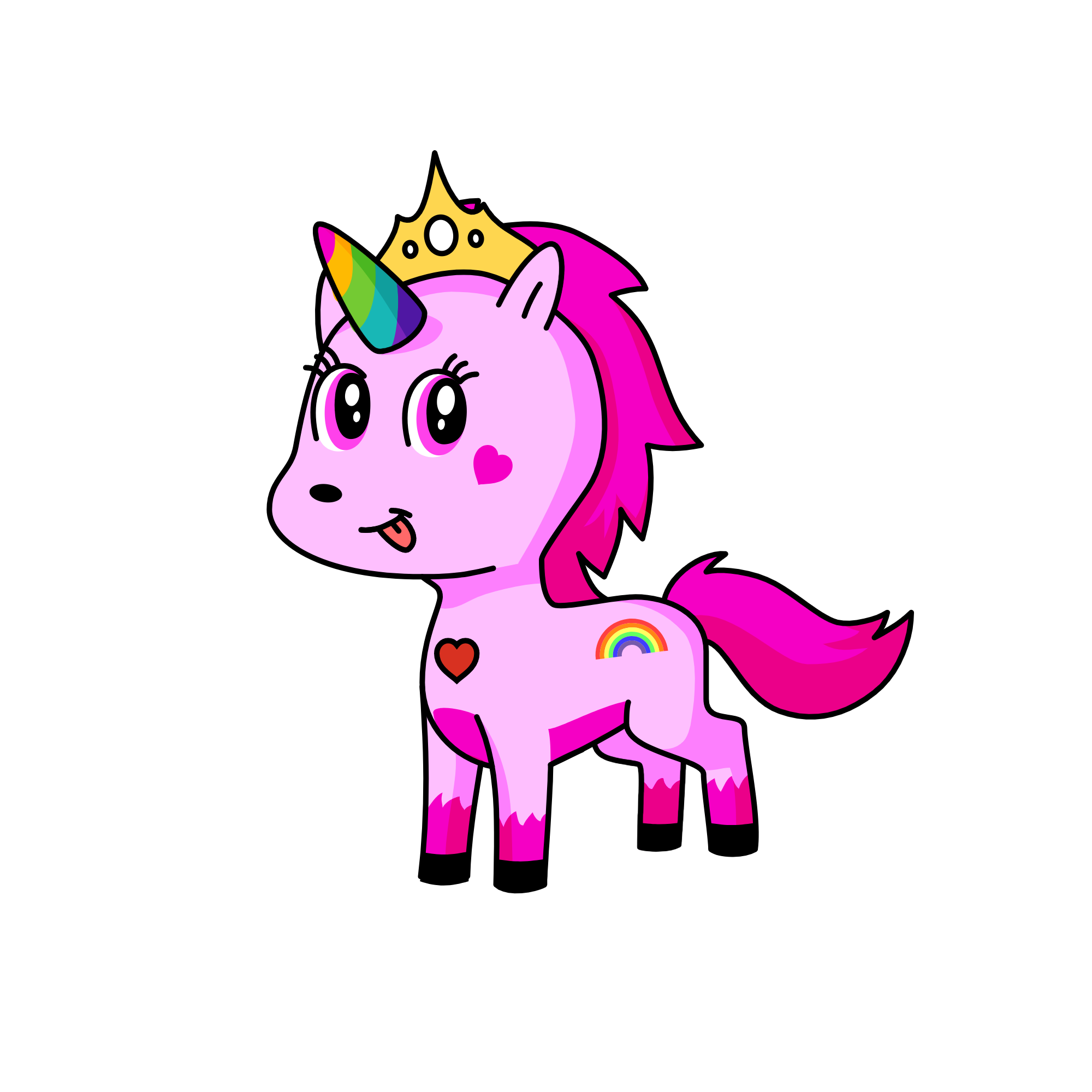 なつこーん, the unicorn