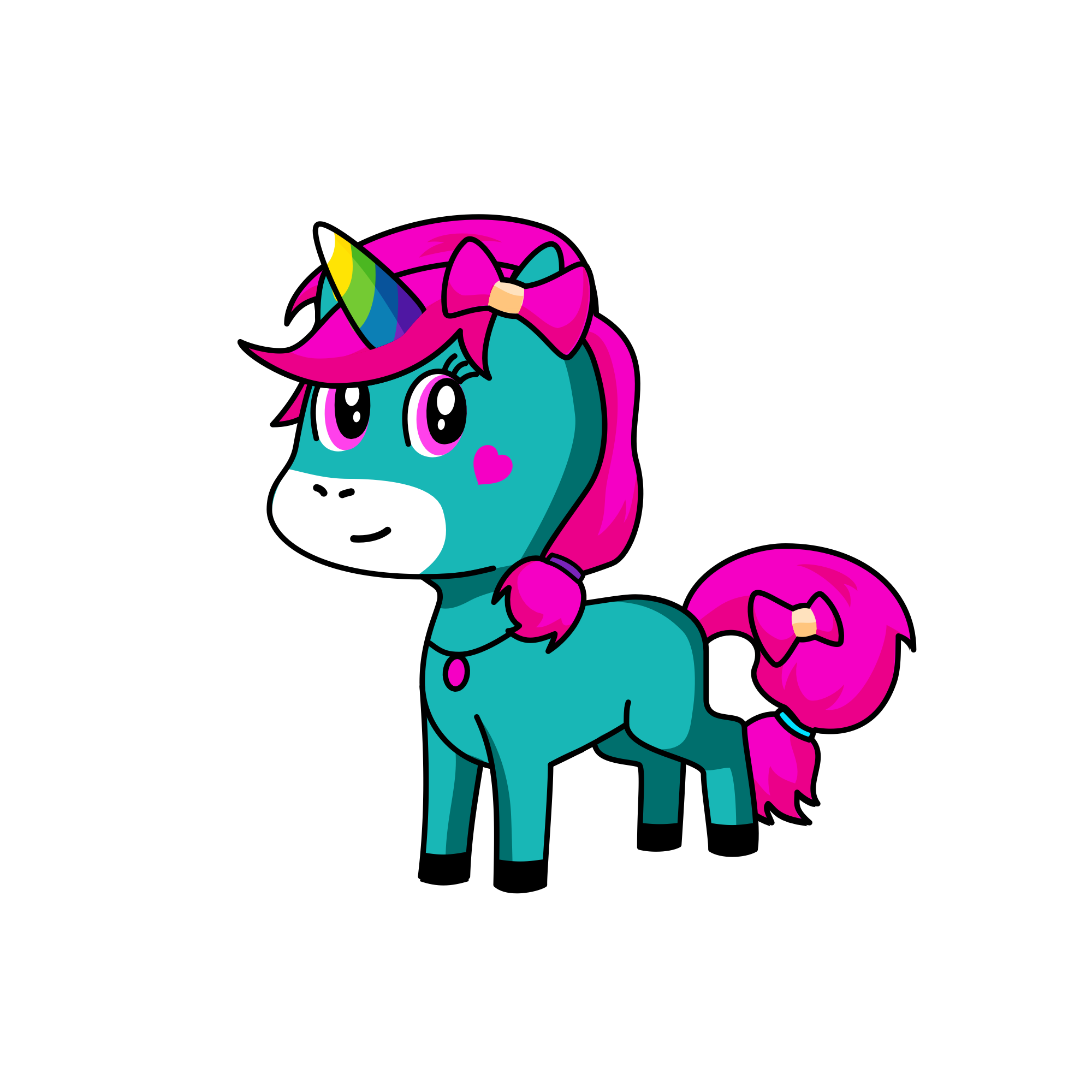 Pixie , the unicorn