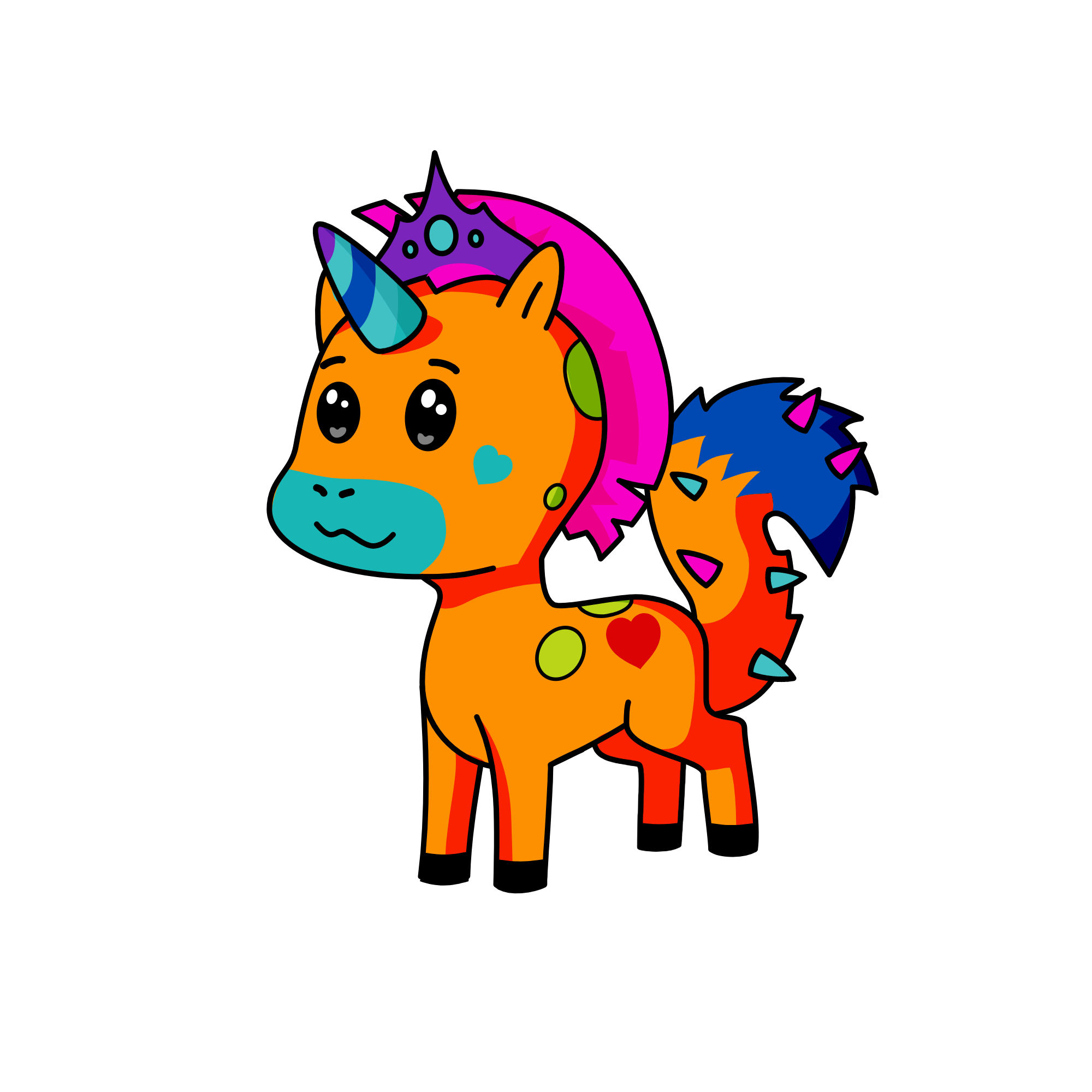 spike, the unicorn
