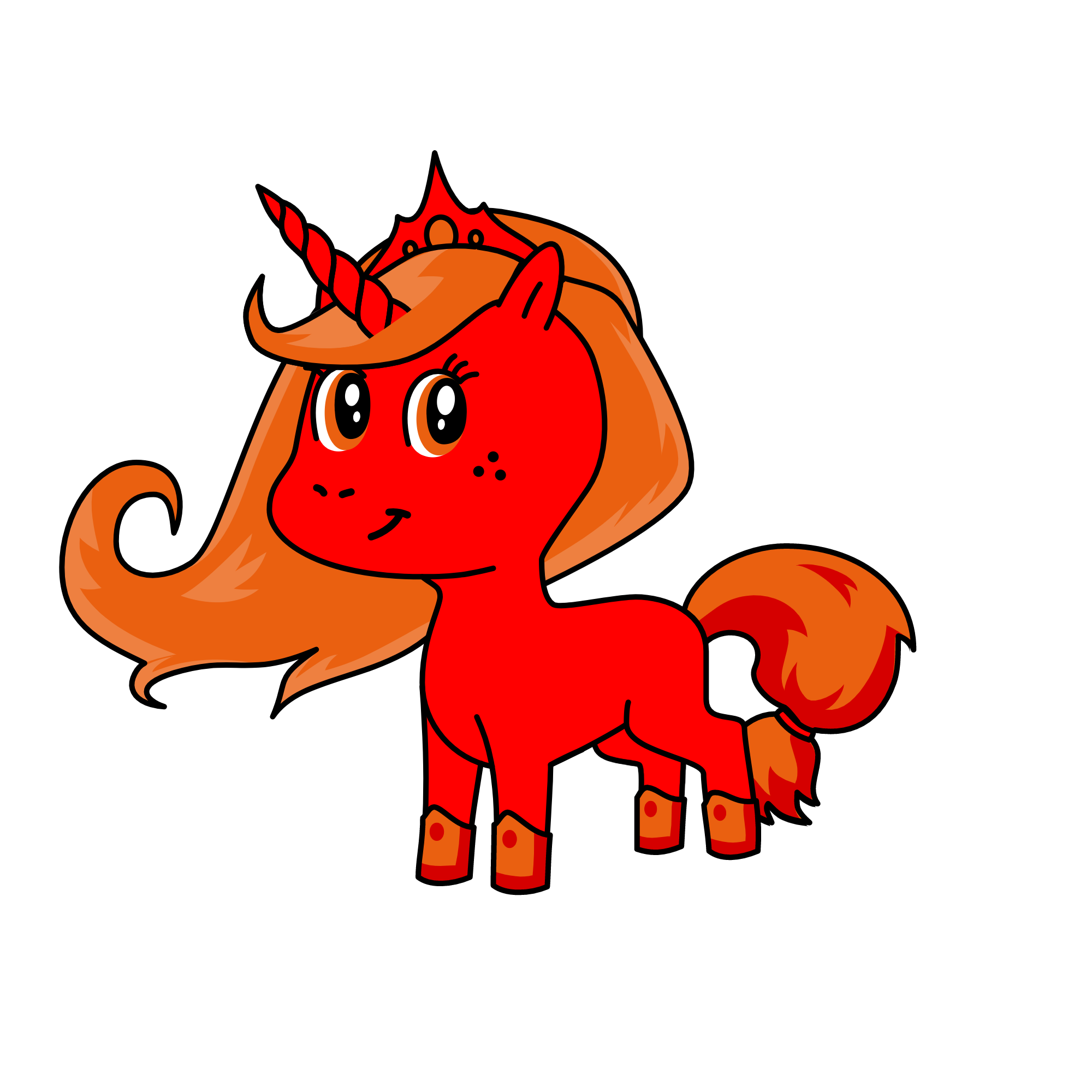 fire, the unicorn