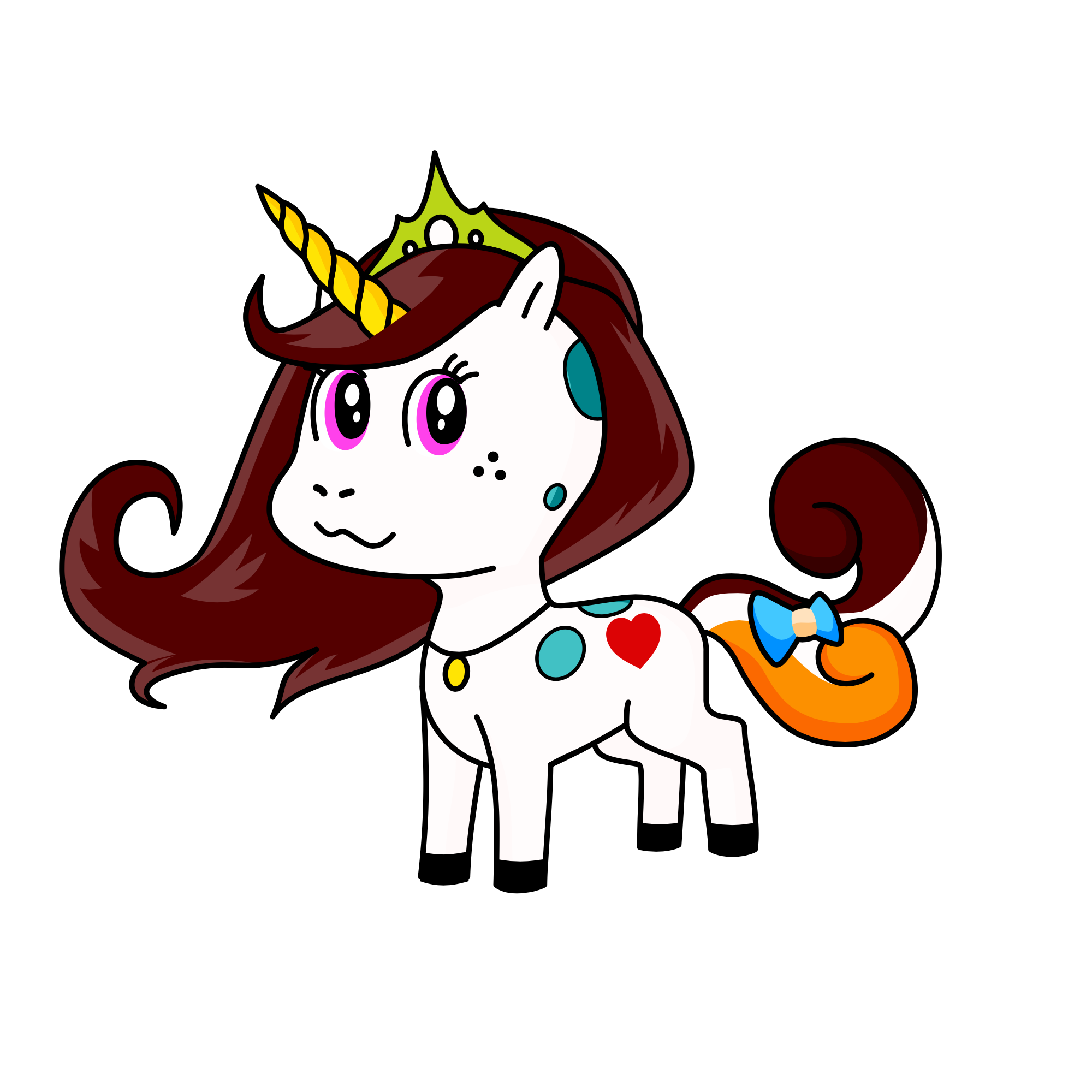 princess, the unicorn