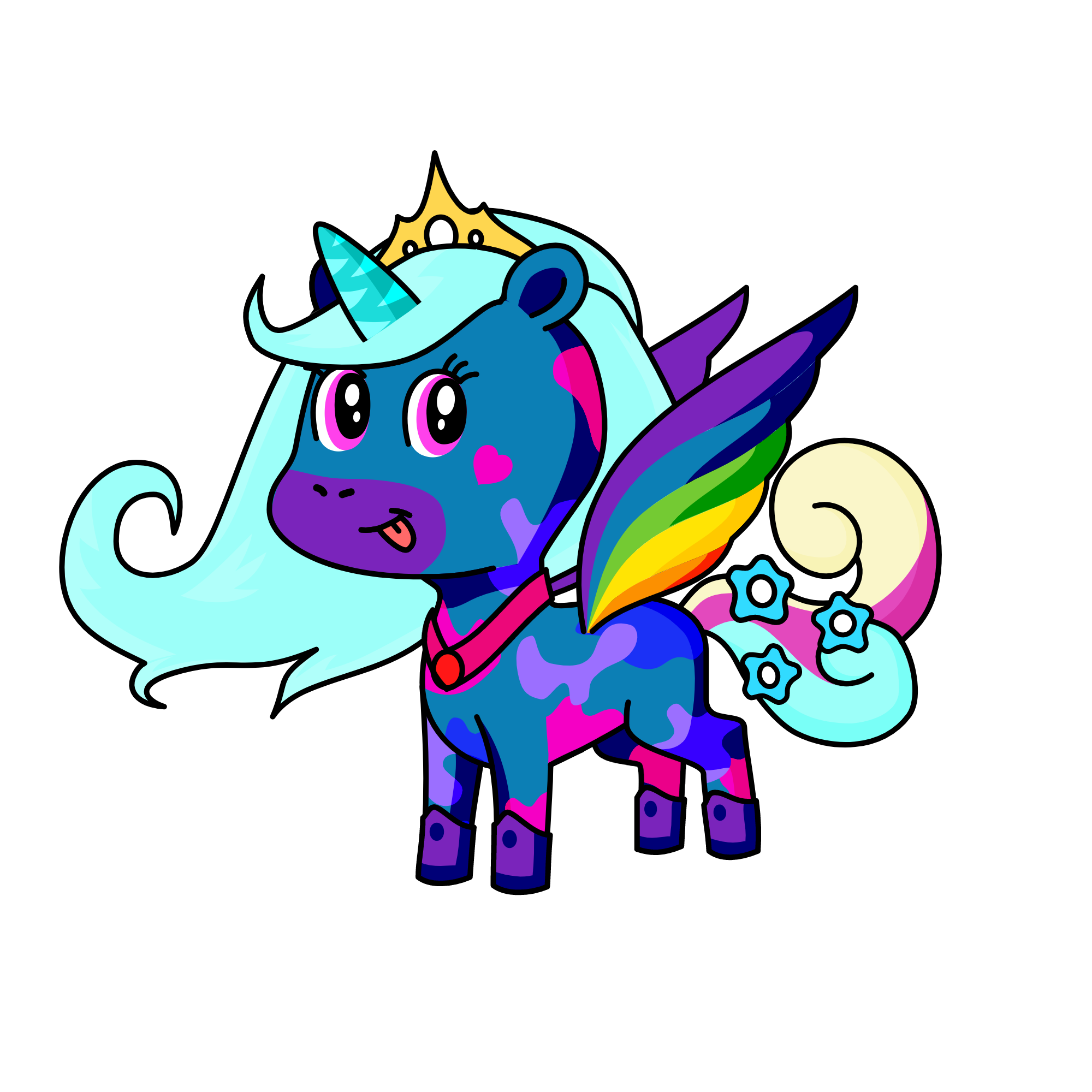 night, the unicorn