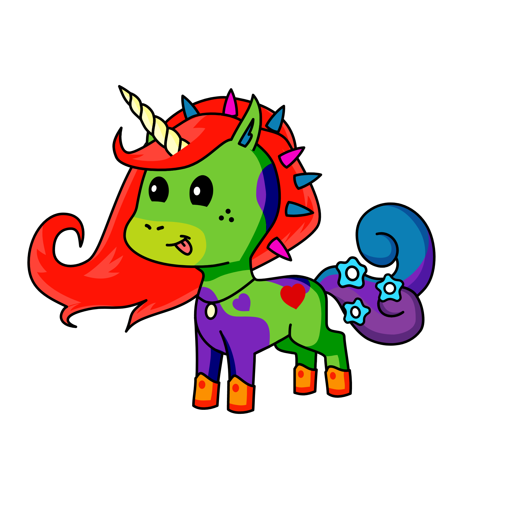 Majestic, the unicorn