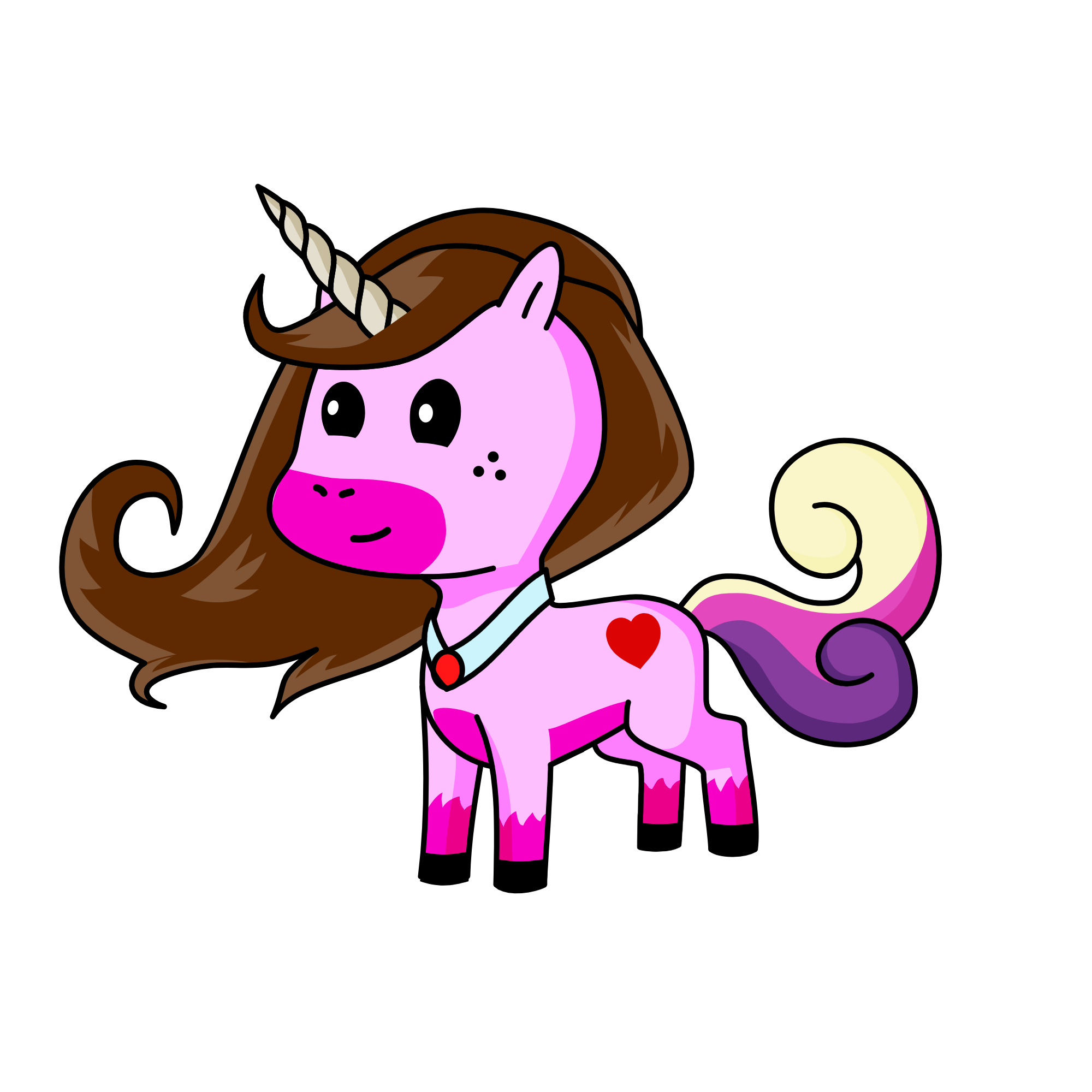 Cassia, the unicorn