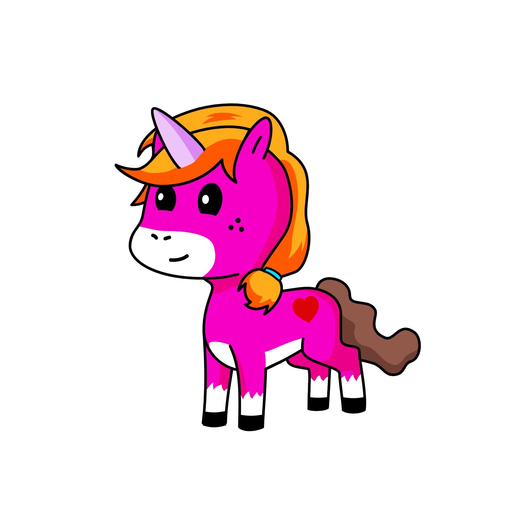 Riley, the unicorn