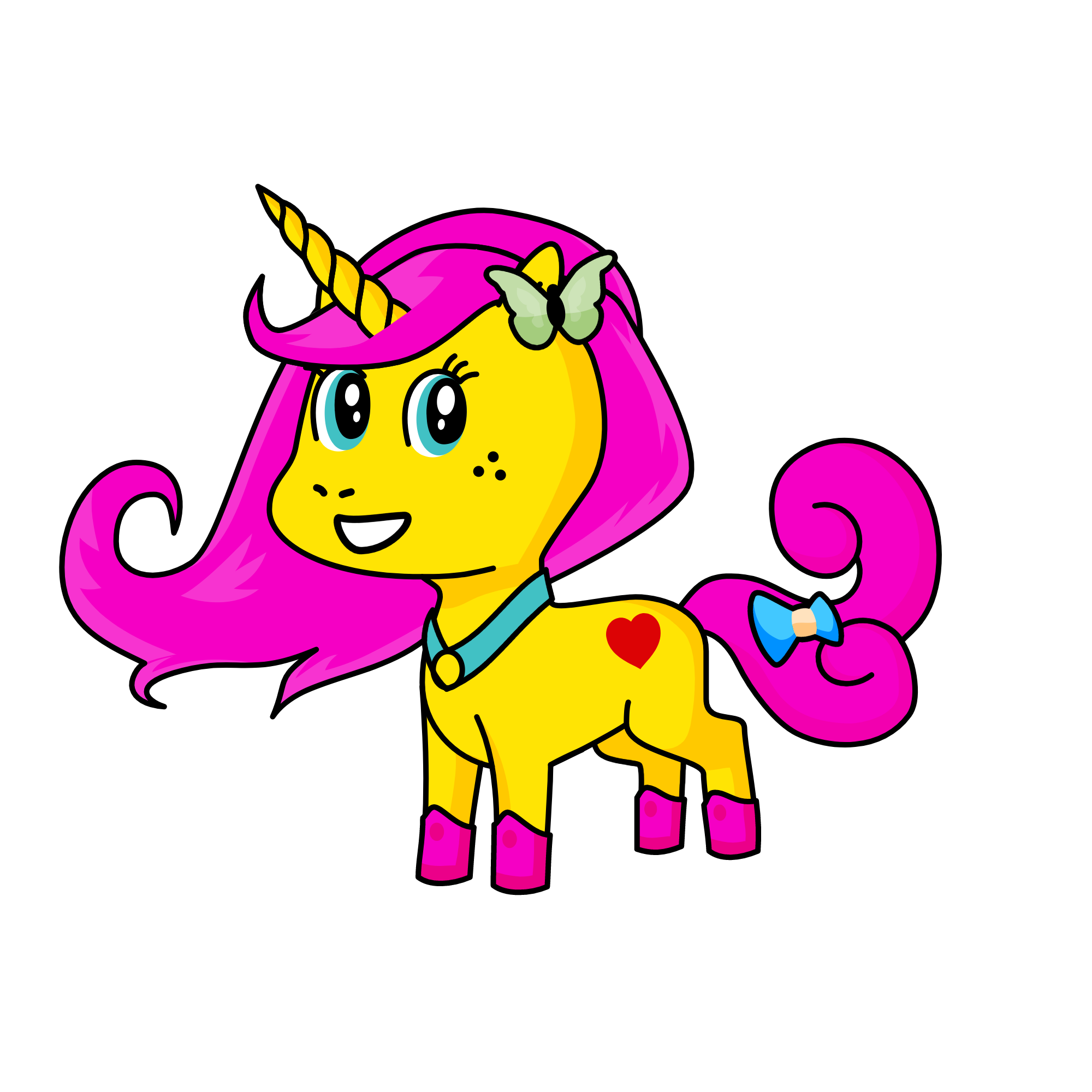 fluttershy, the unicorn