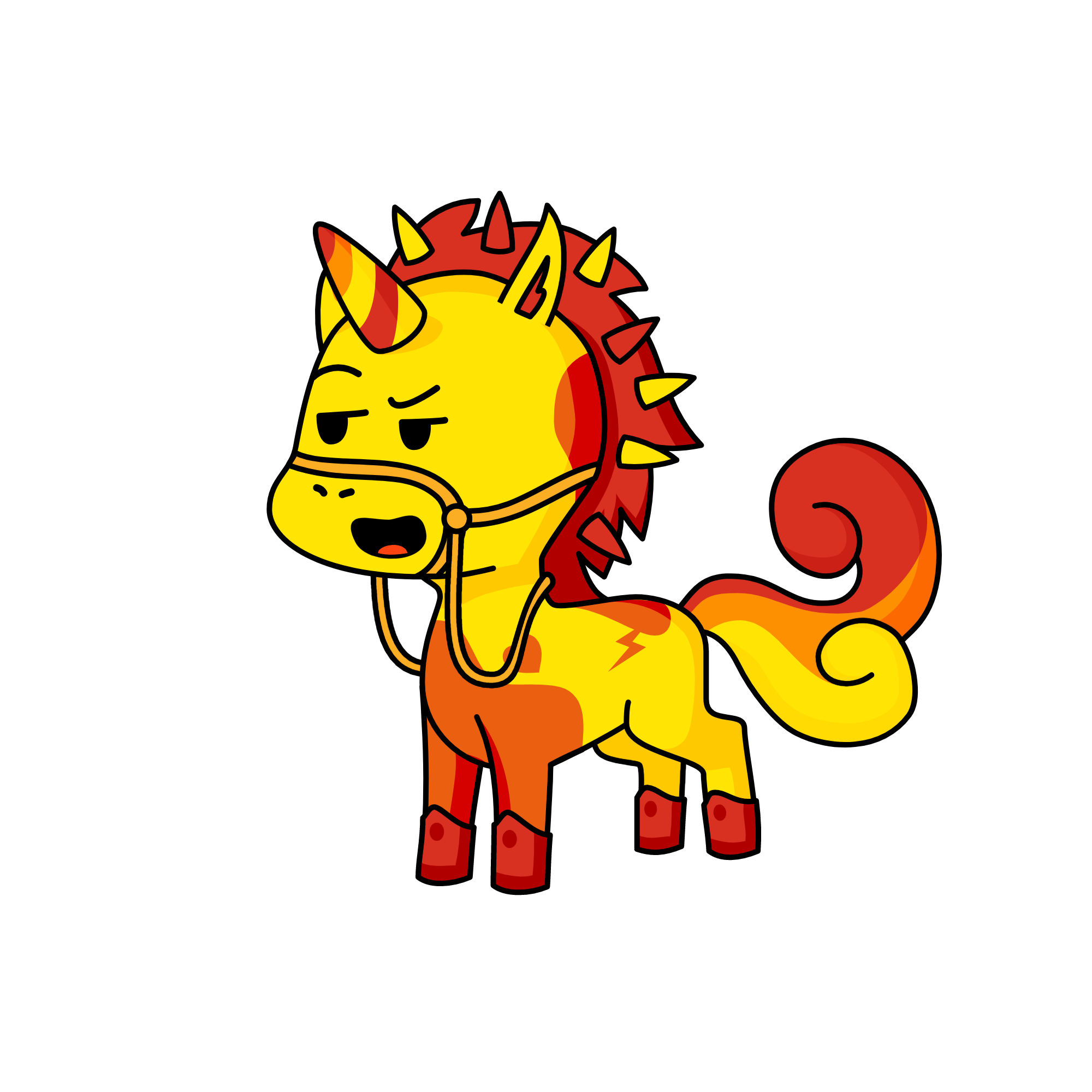 Desert Hot, the unicorn