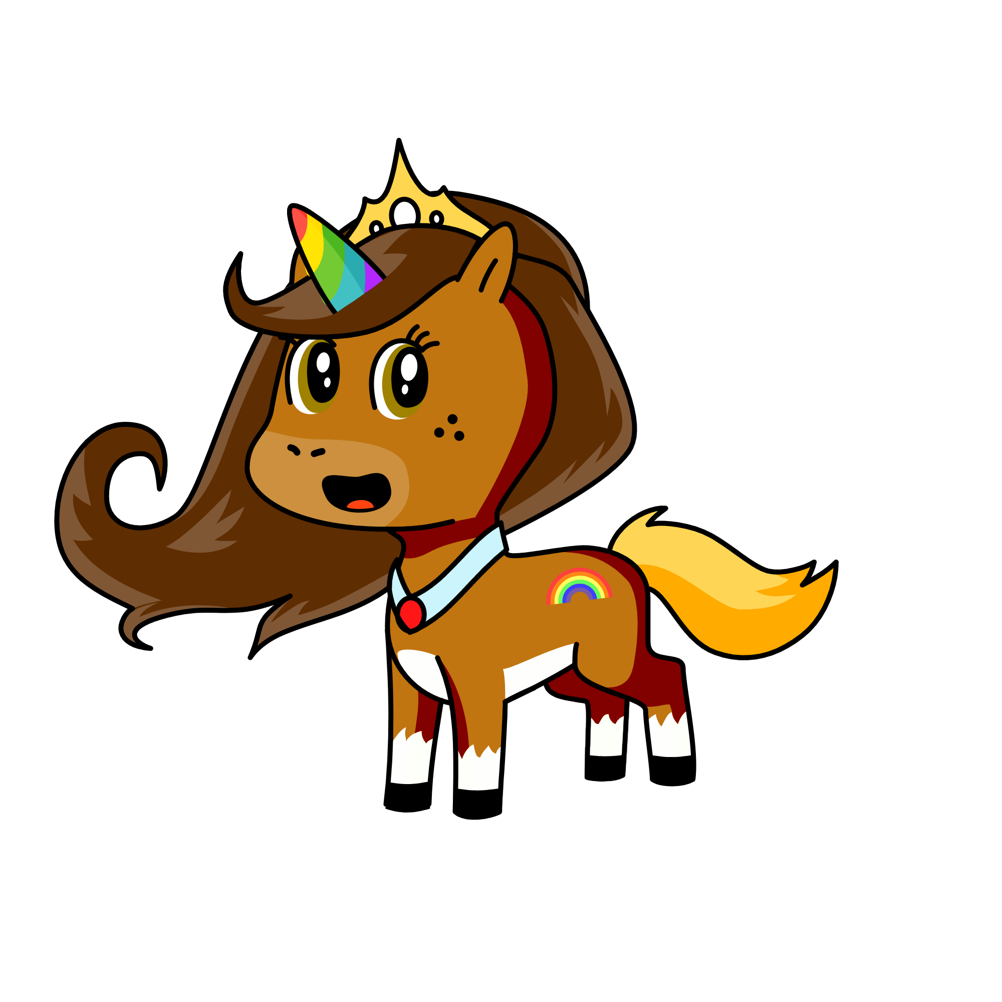 luna, the unicorn