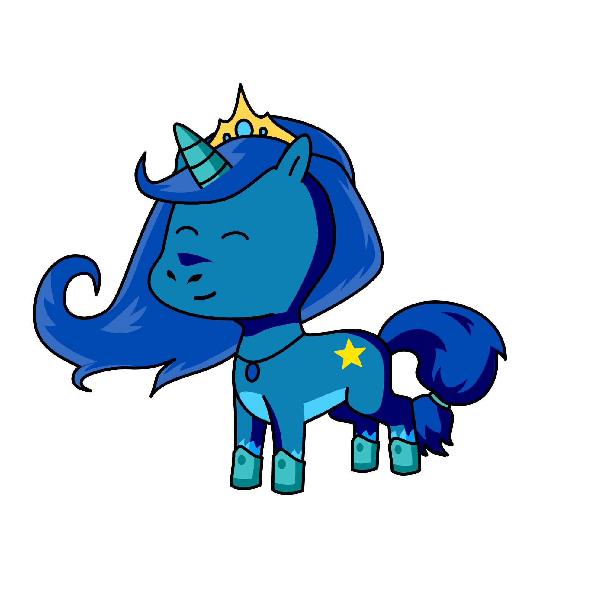 night uni, the unicorn