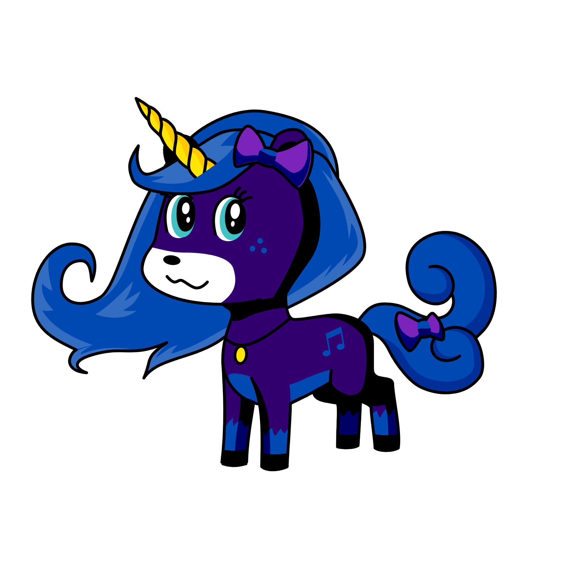 Stellaluna, the unicorn