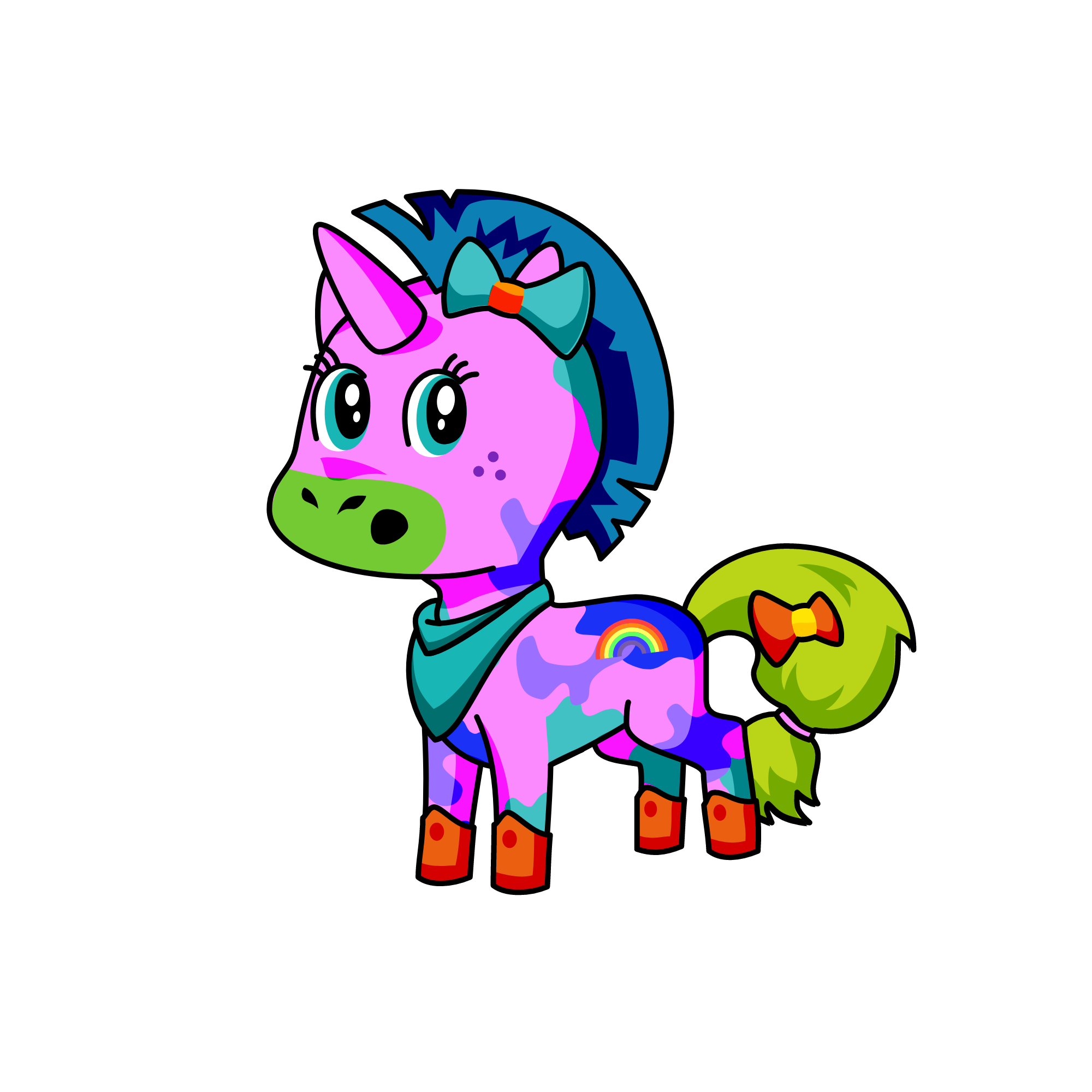 belle, the unicorn