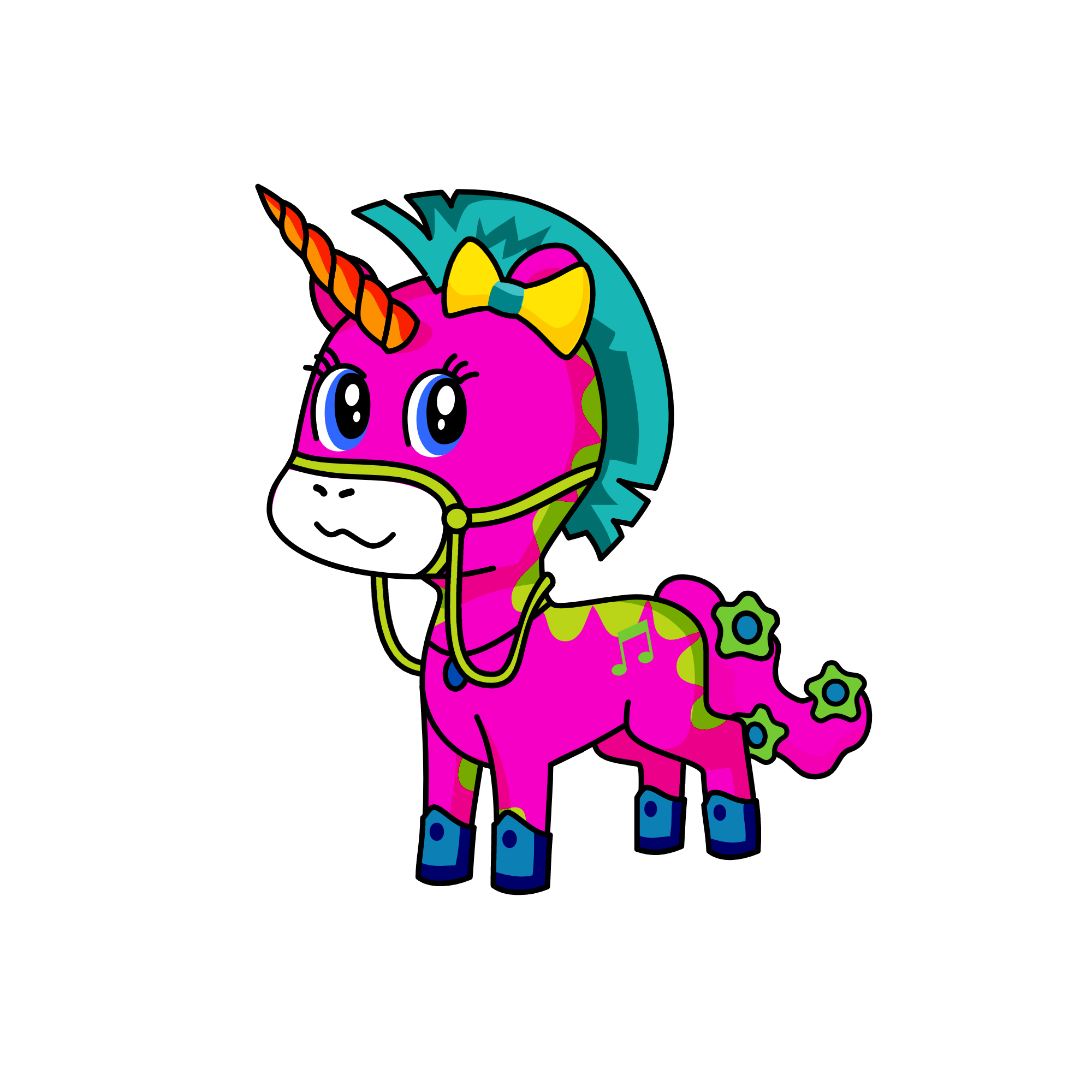 my dad has a job , the unicorn