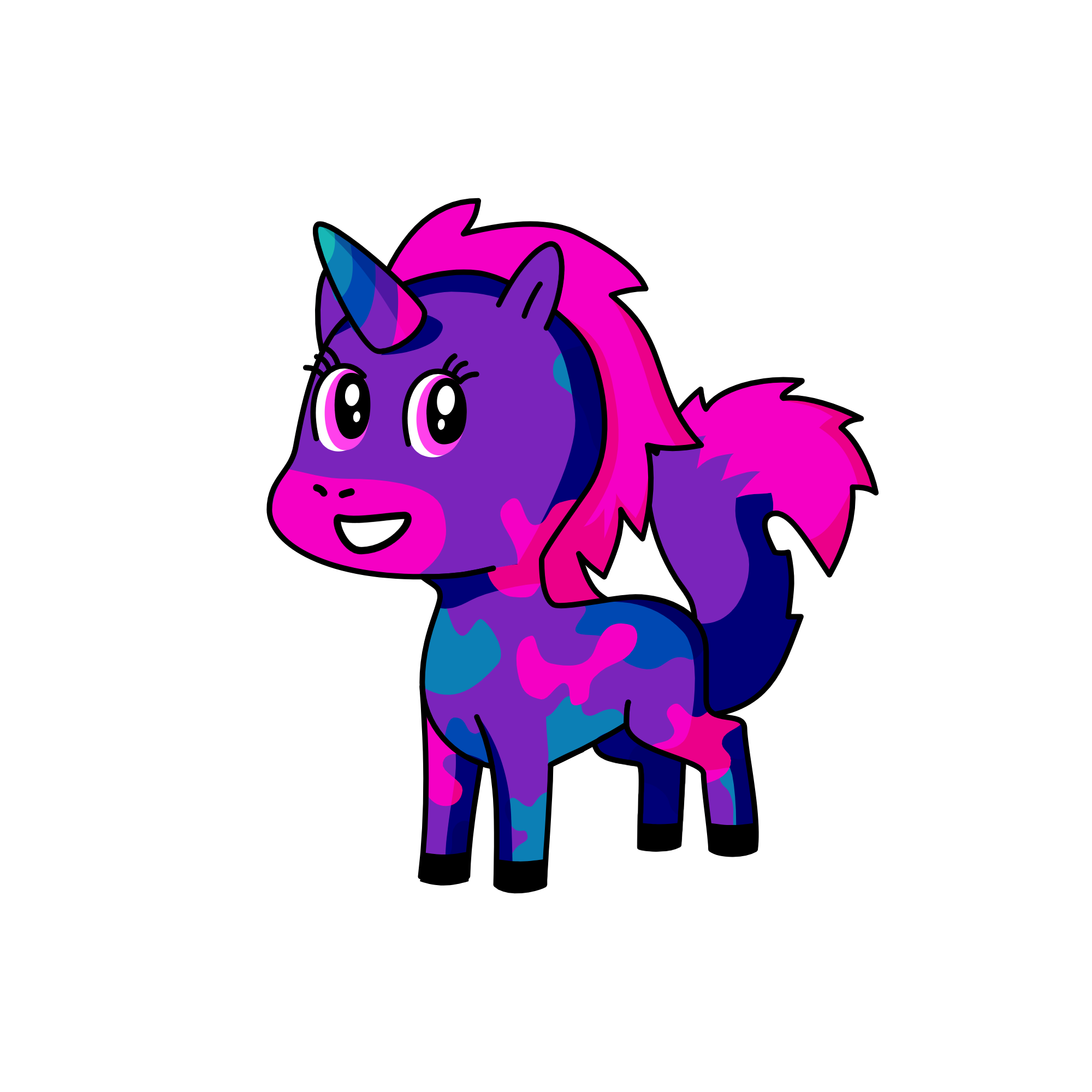 kawai-chan, the unicorn