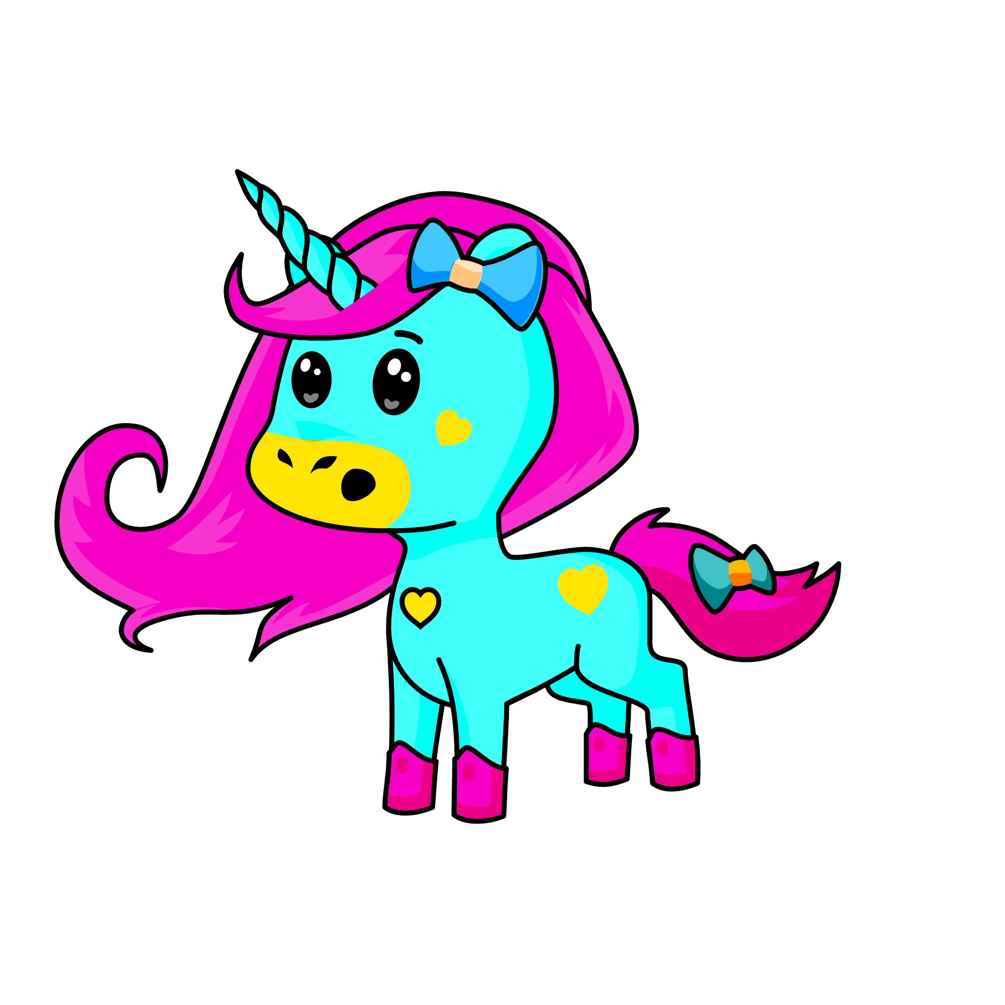 YUNI, the unicorn