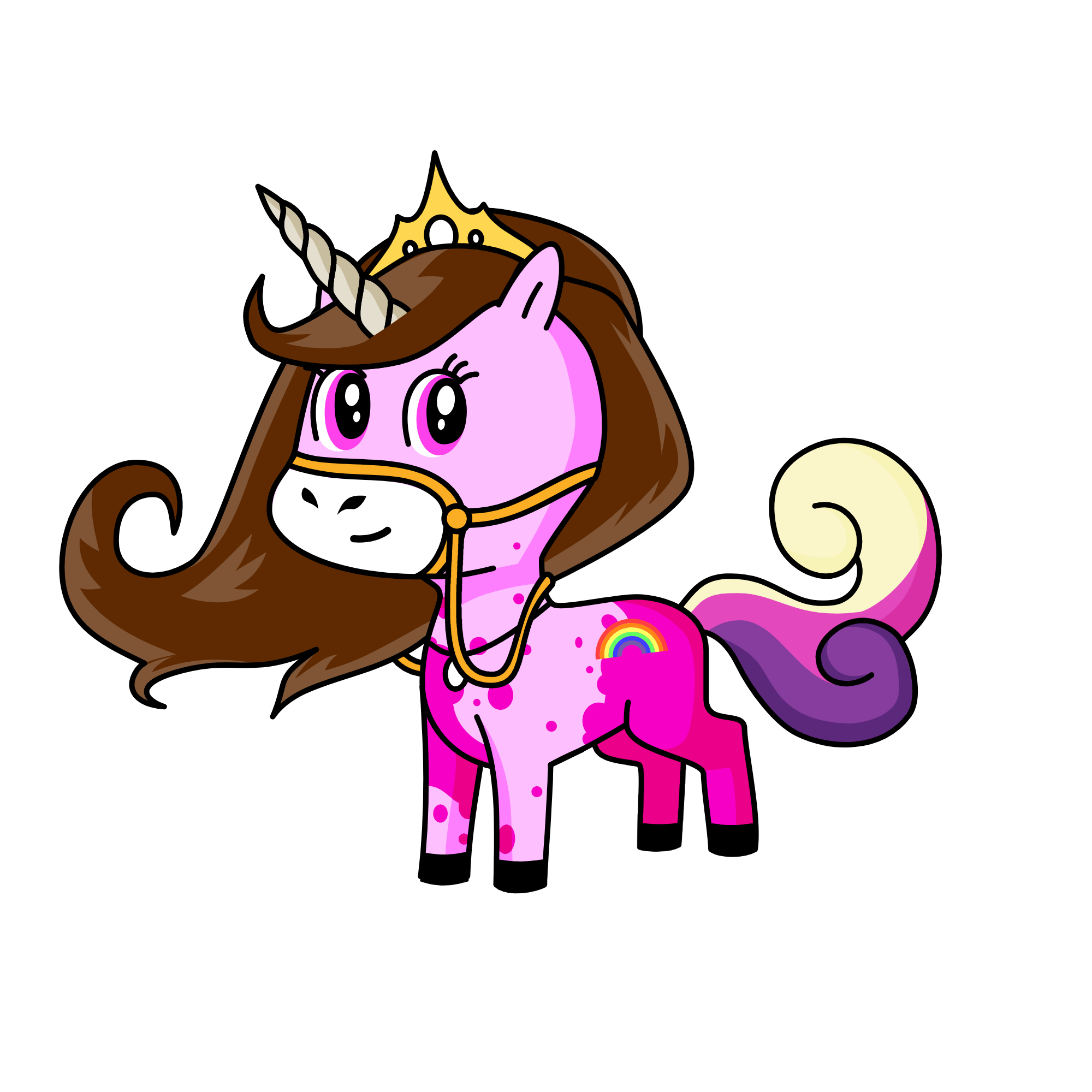 Mocha, the unicorn