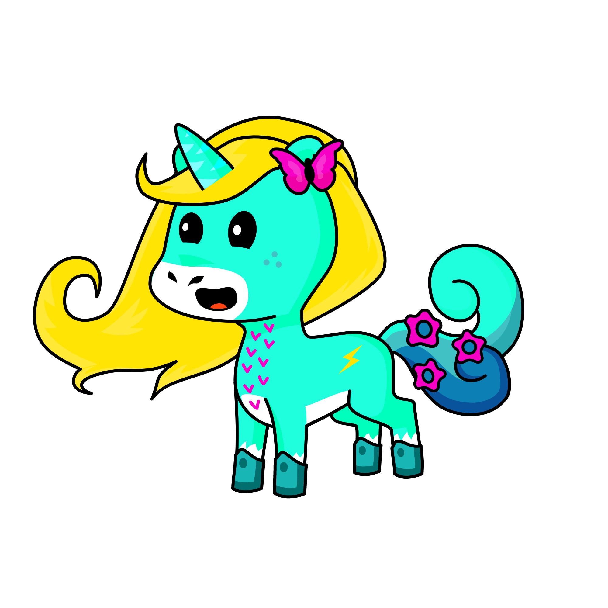 soy una mariposa, the unicorn