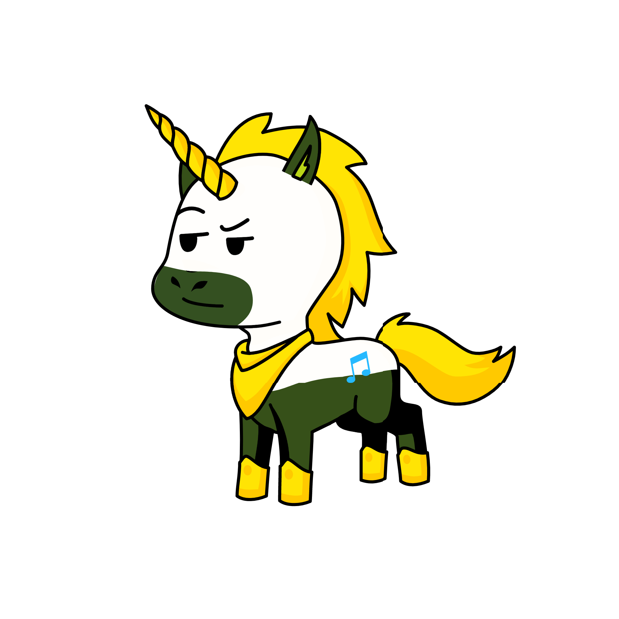 Bandito, the unicorn