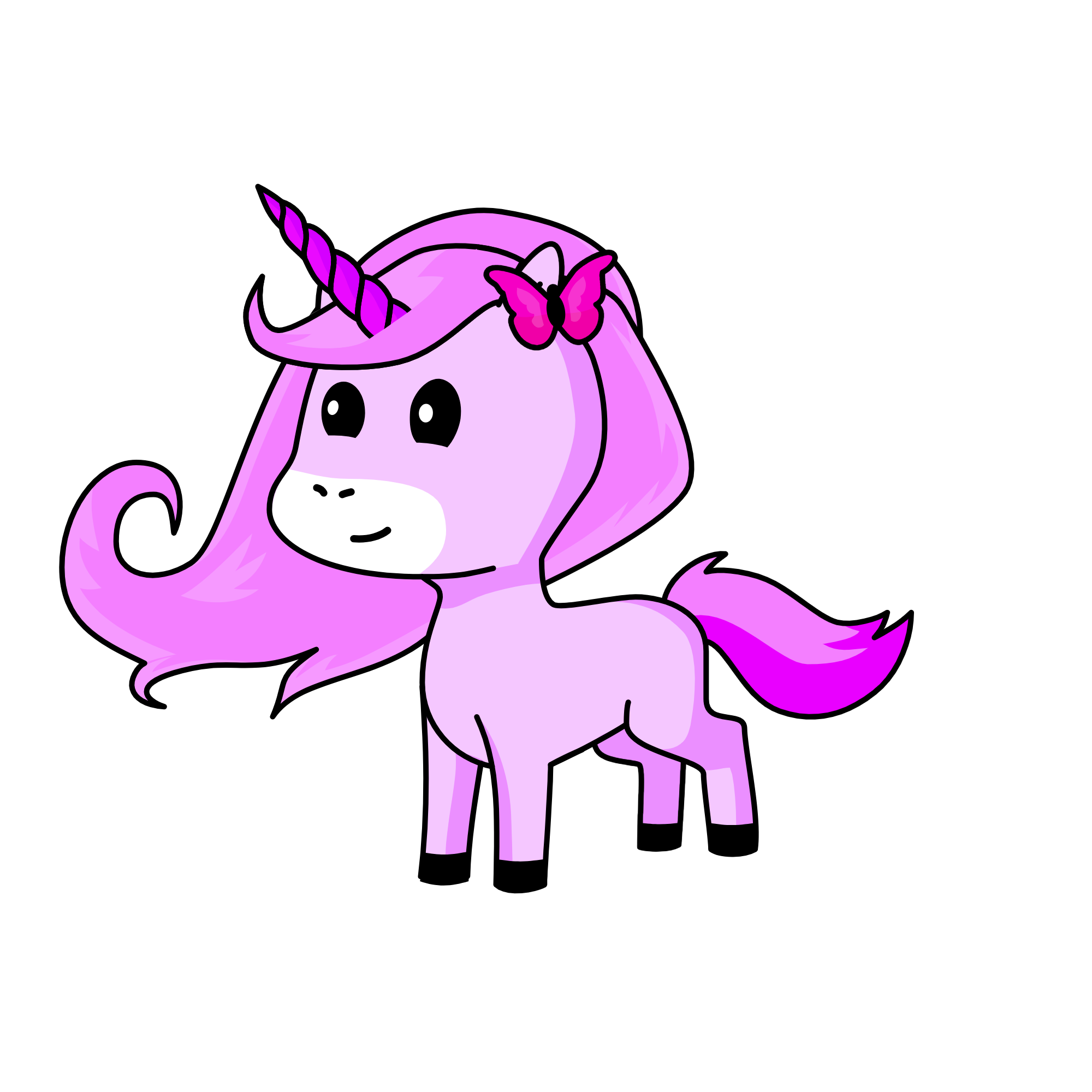 rose, the unicorn