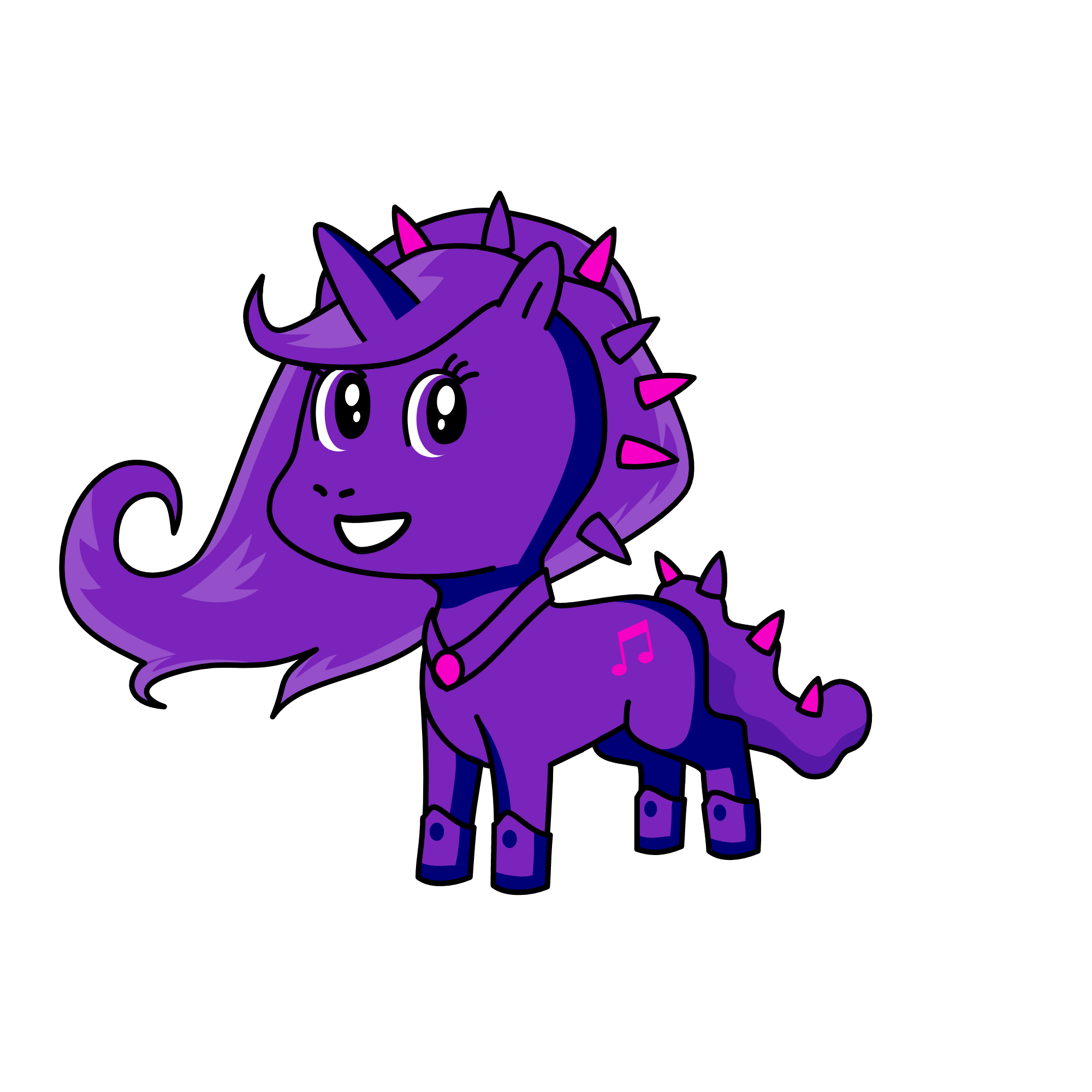 rocky, the unicorn