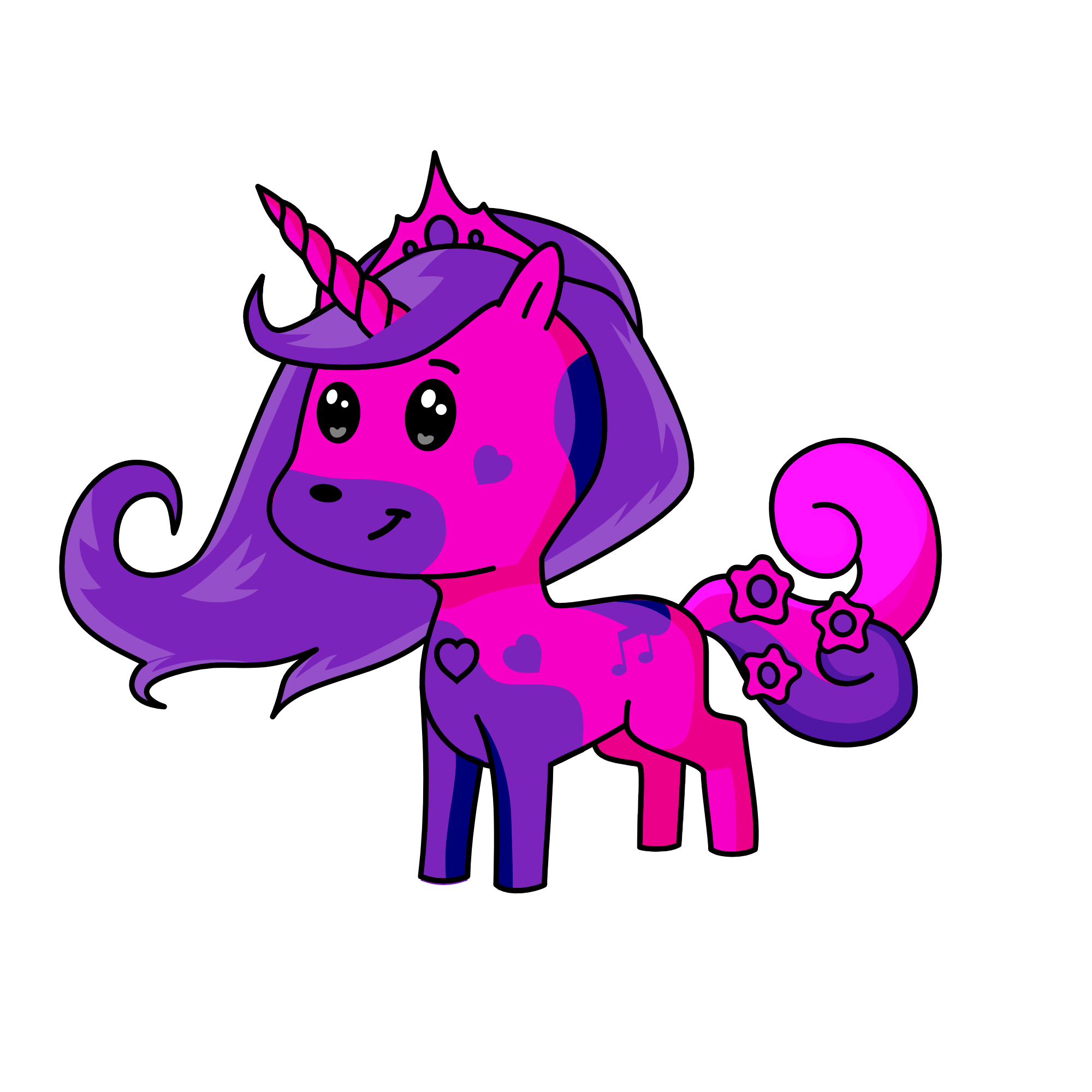 Катя, the unicorn