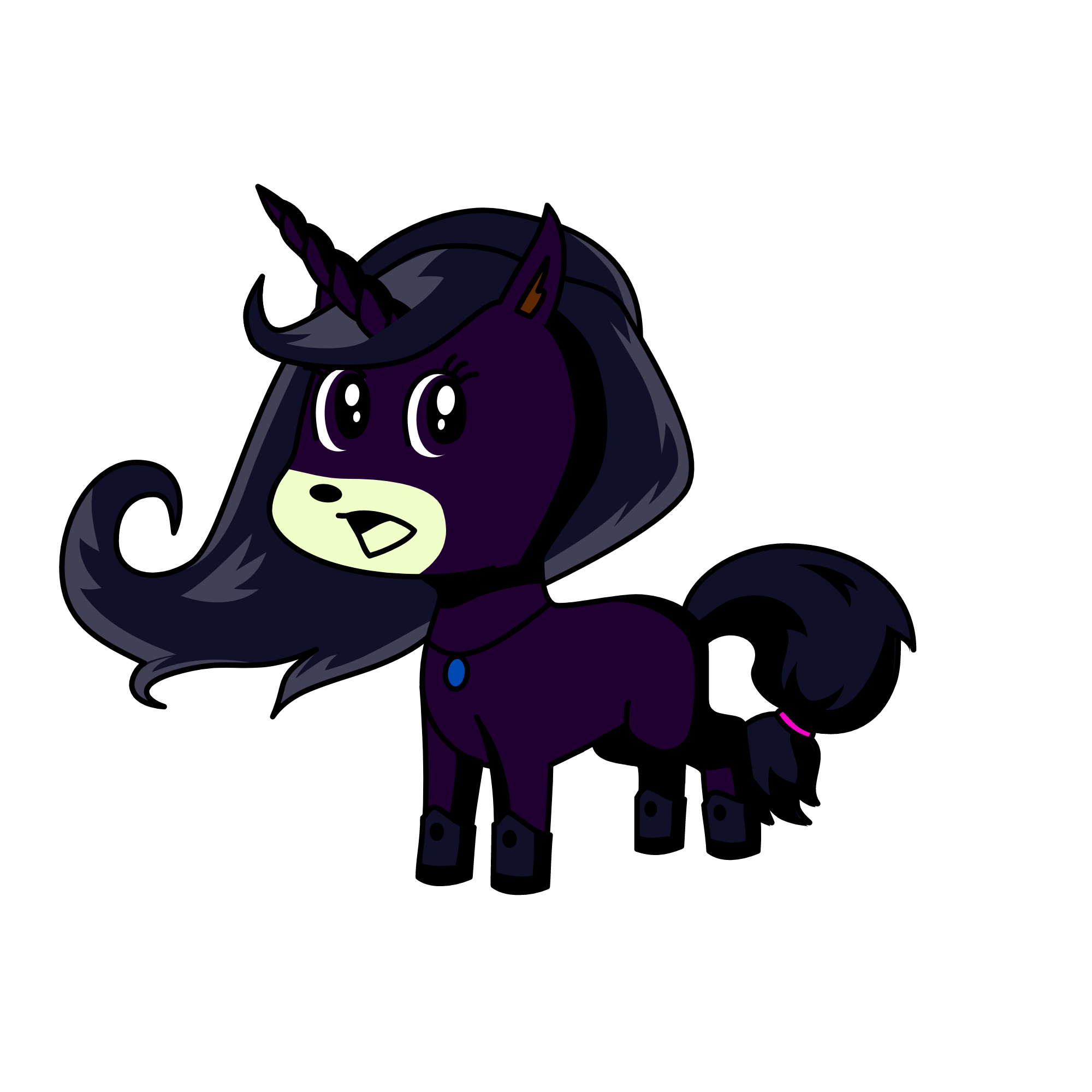 ЛУНА, the unicorn