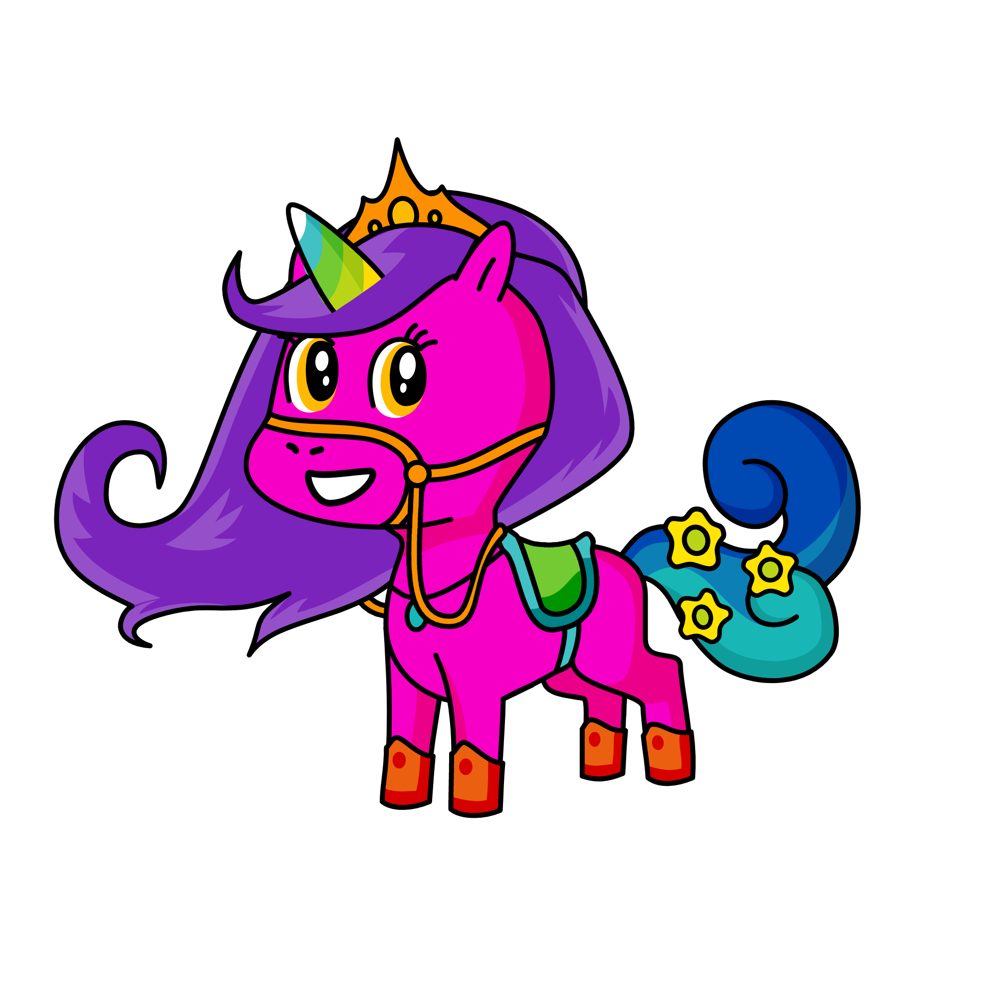 Tiara, the unicorn